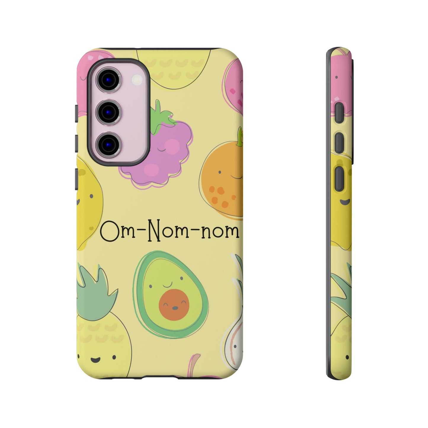 Om-Nom-Nom Phone Case | iPhone 15 Plus/ Pro, 14, 13, 12| Google Pixel 7, Pro, 5| Samsung Galaxy S23 All Major Phone Models