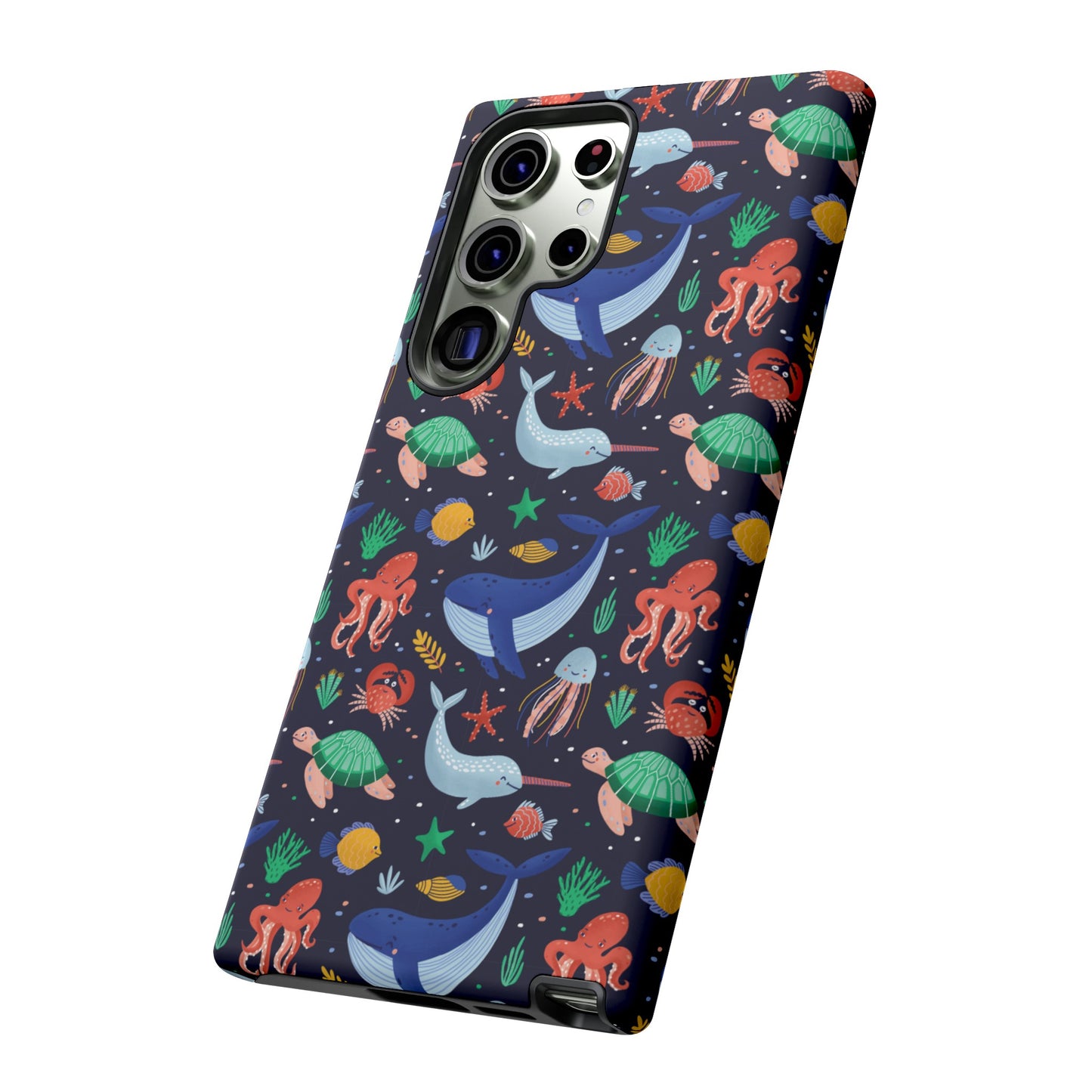 Sea Creatures Wallpaper Phone Case | iPhone 15 Plus/ Pro, 14, 13, 12| Google Pixel 7, Pro, 5| Samsung Galaxy S23 All Major Phone Models