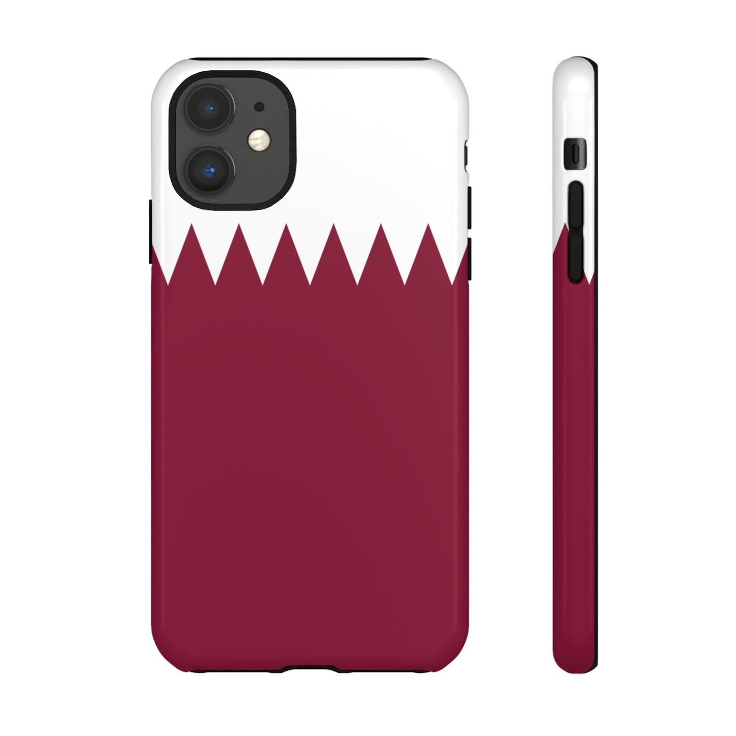 Qatar Flag Phone Case | iPhone 15 Plus/ Pro, 14, 13, 12| Google Pixel 7, Pro, 5| Samsung Galaxy S23 All Major Phone Models