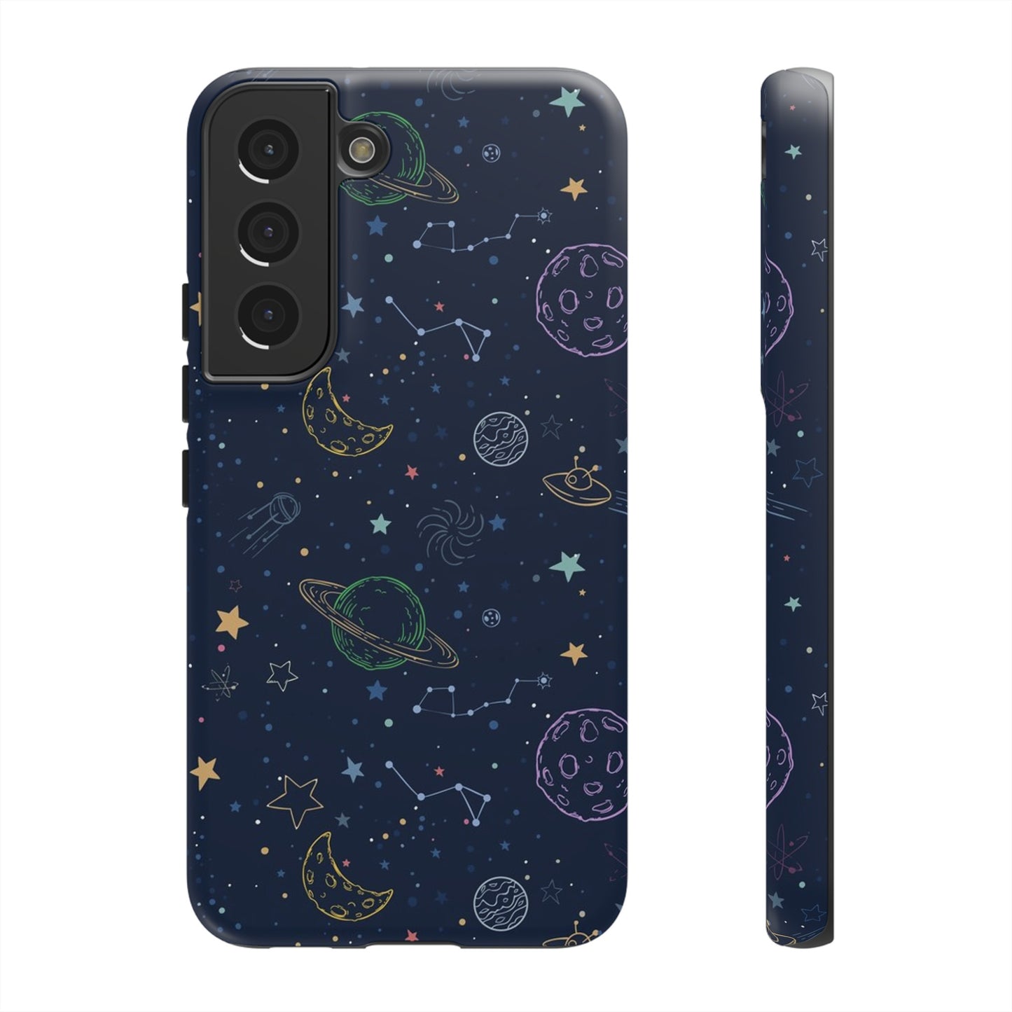 Space Galaxy Wallpaper Phone Case | iPhone 15 Plus/ Pro, 14, 13, 12| Google Pixel 7, Pro, 5| Samsung Galaxy S23 All Major Phone Models