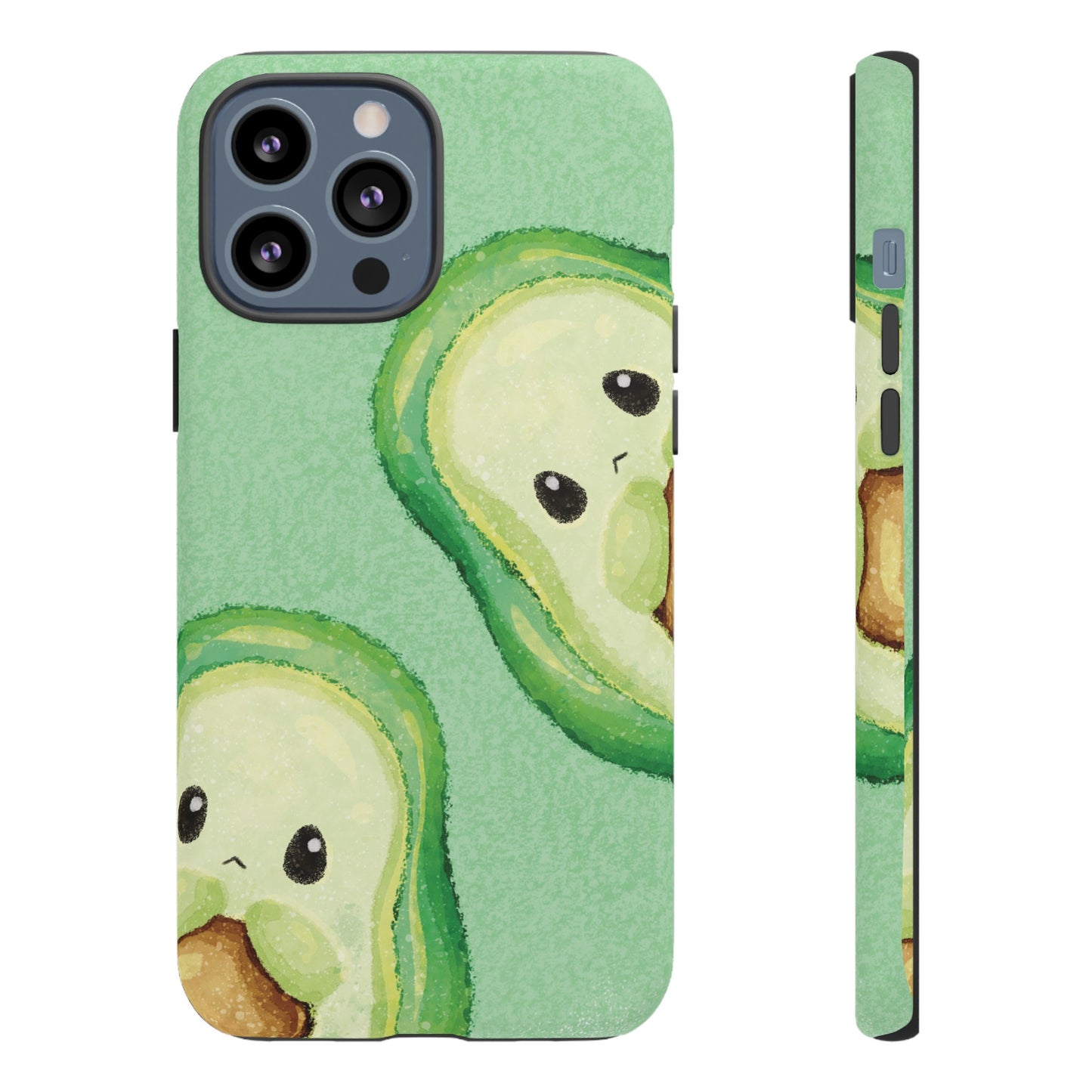 Avocado Friends Wallpaper Phone Case | iPhone 15 Plus/ Pro, 14, 13, 12| Google Pixel 7, Pro, 5| Samsung Galaxy S23 All Major Phone Models