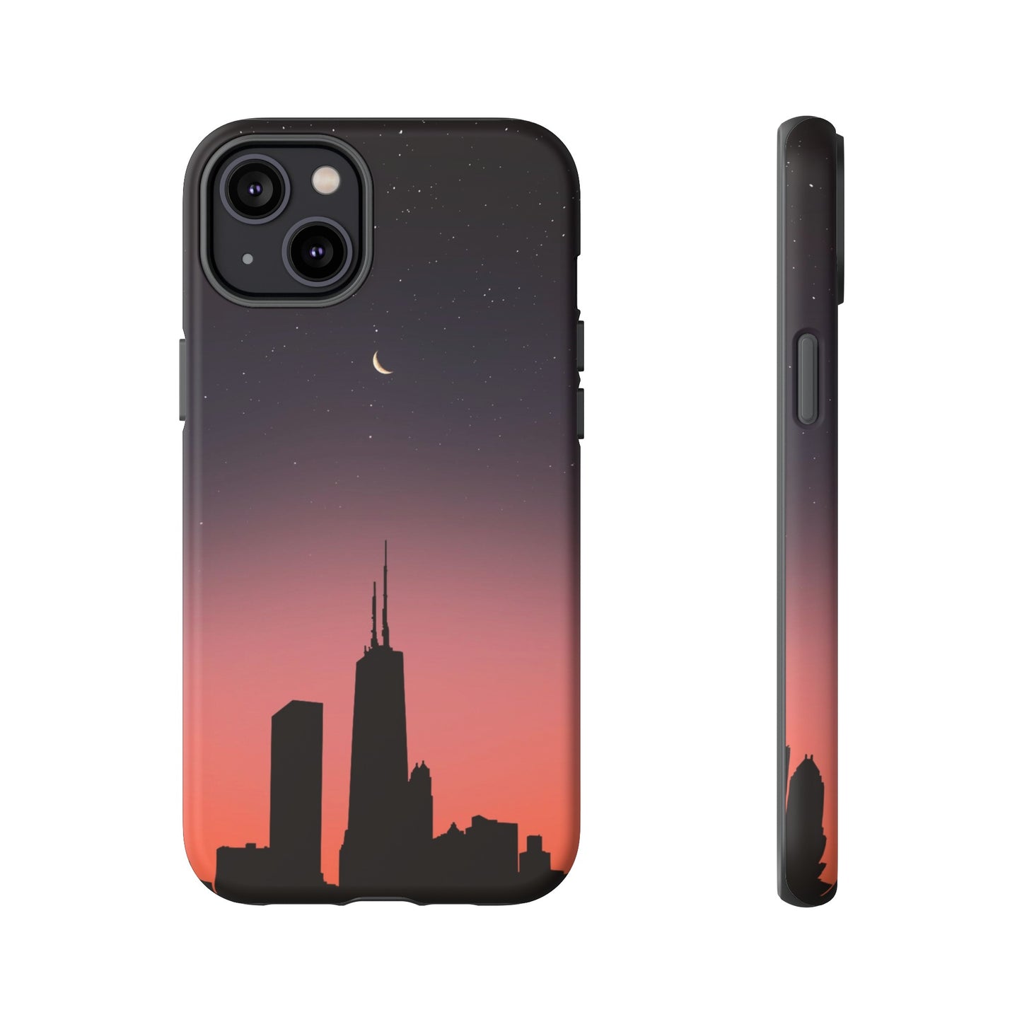 Chicago Skyline Wallpaper Phone Case | iPhone 15 Plus/ Pro, 14, 13, 12| Google Pixel 7, Pro, 5| Samsung Galaxy S23 All Major Phone Models