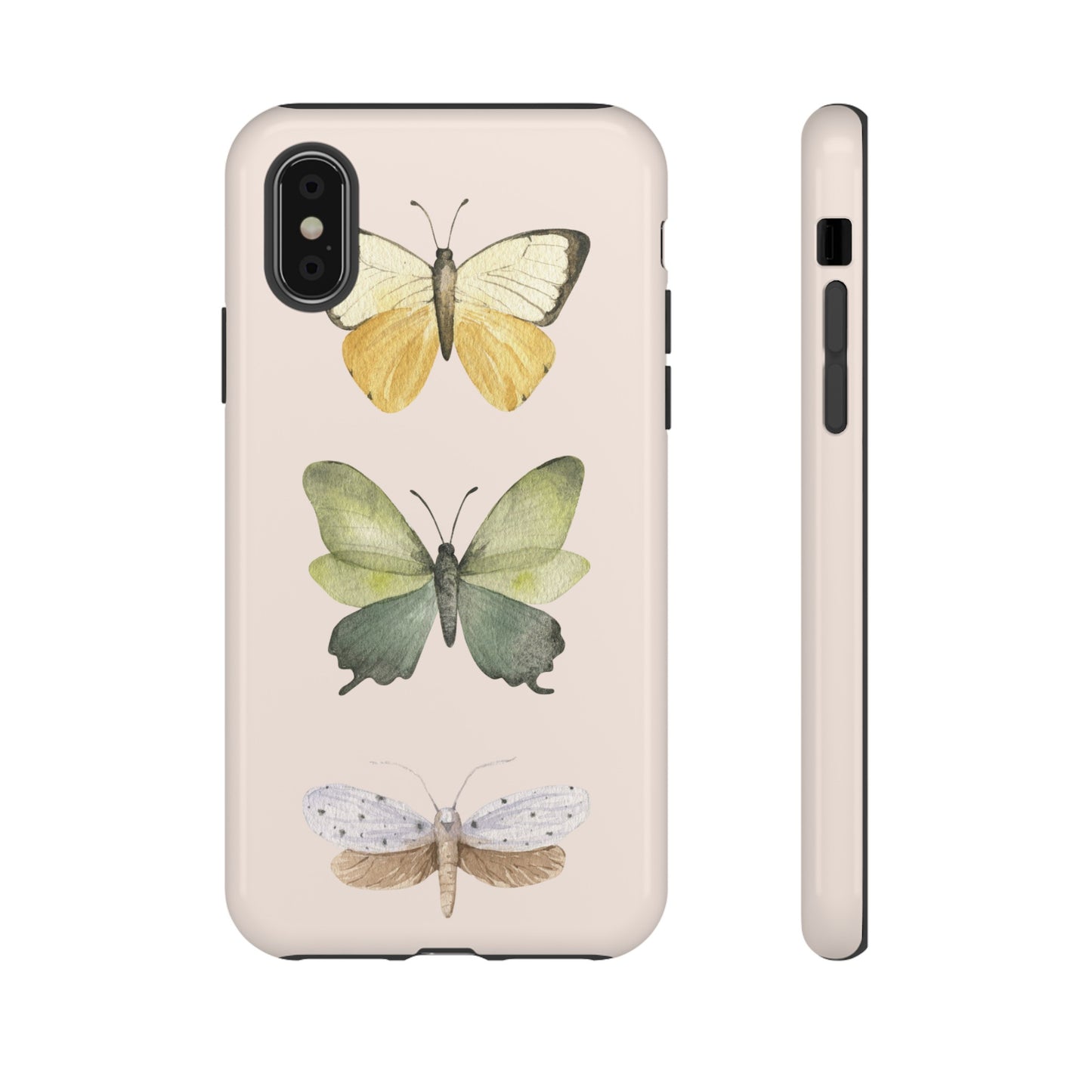 Three Butterflies Wallpaper Phone Case | iPhone 15 Plus/ Pro, 14, 13, 12| Google Pixel 7, Pro, 5| Samsung Galaxy S23 All Major Phone Models