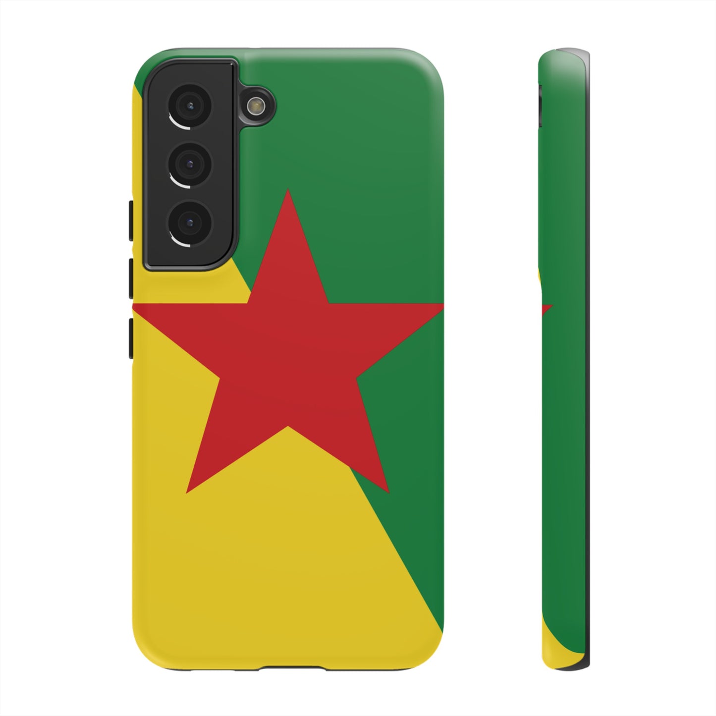 French Guiana Flag (France) Phone Case | iPhone 15 Plus/ Pro, 14, 13, 12| Google Pixel 7, Pro, 5| Samsung Galaxy S23 All Major Phone Models