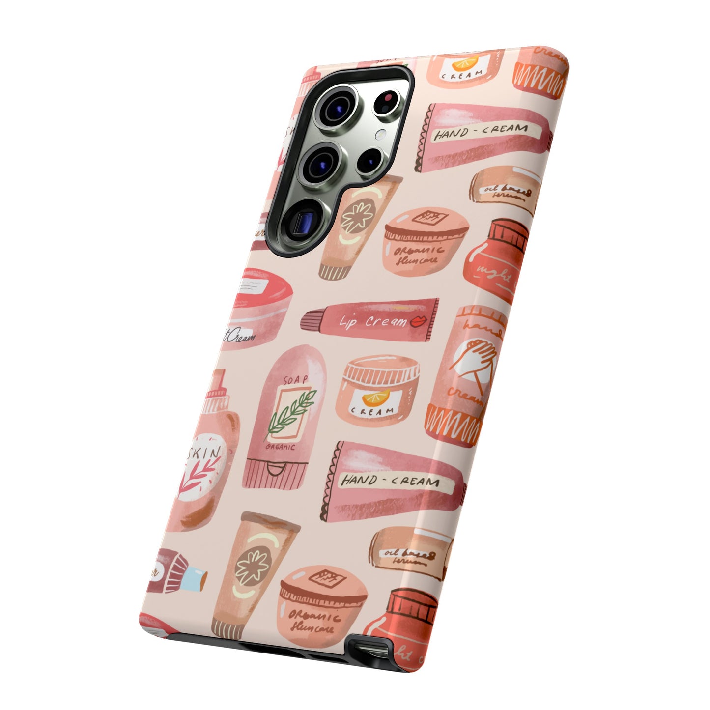 Skin Care Wallpaper Phone Case | iPhone 15 Plus/ Pro, 14, 13, 12| Google Pixel 7, Pro, 5| Samsung Galaxy S23 All Major Phone Models