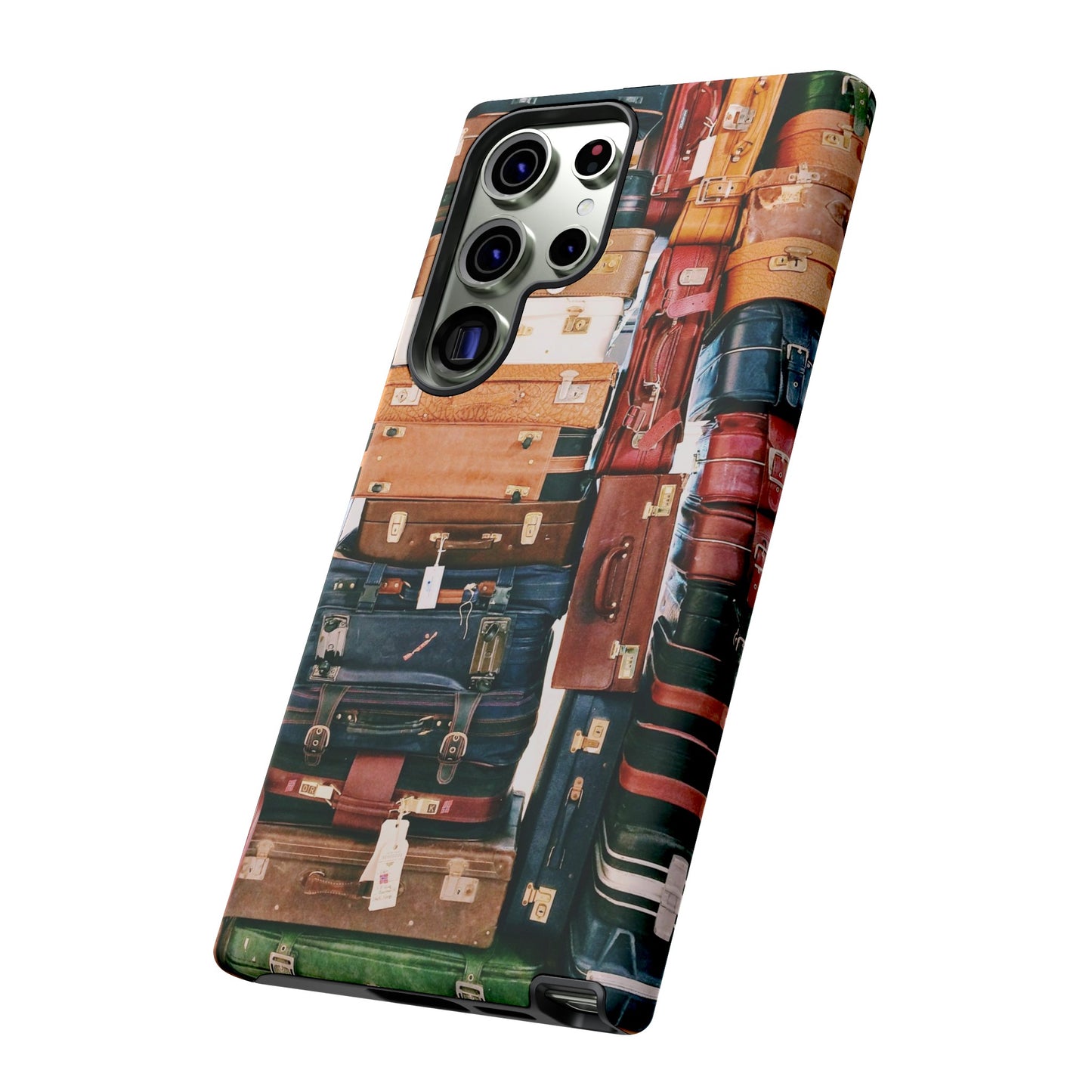 Suitcase Wallpaper Phone Case | iPhone 15 Plus/ Pro, 14, 13, 12| Google Pixel 7, Pro, 5| Samsung Galaxy S23 All Major Phone Models