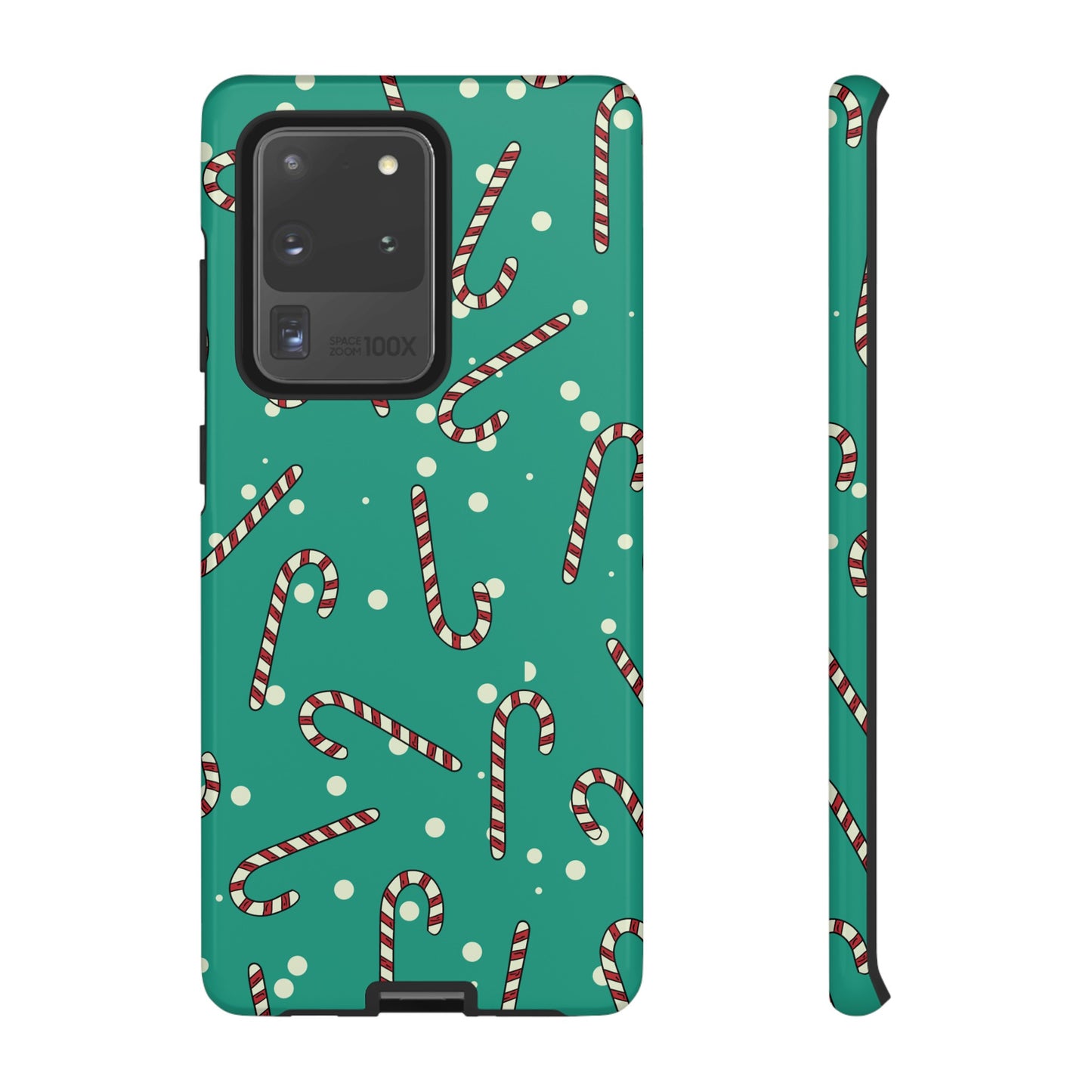 Candycane Wallpaper Phone Case | iPhone 15 Plus/ Pro, 14, 13, 12| Google Pixel 7, Pro, 5| Samsung Galaxy S23 All Major Phone Models