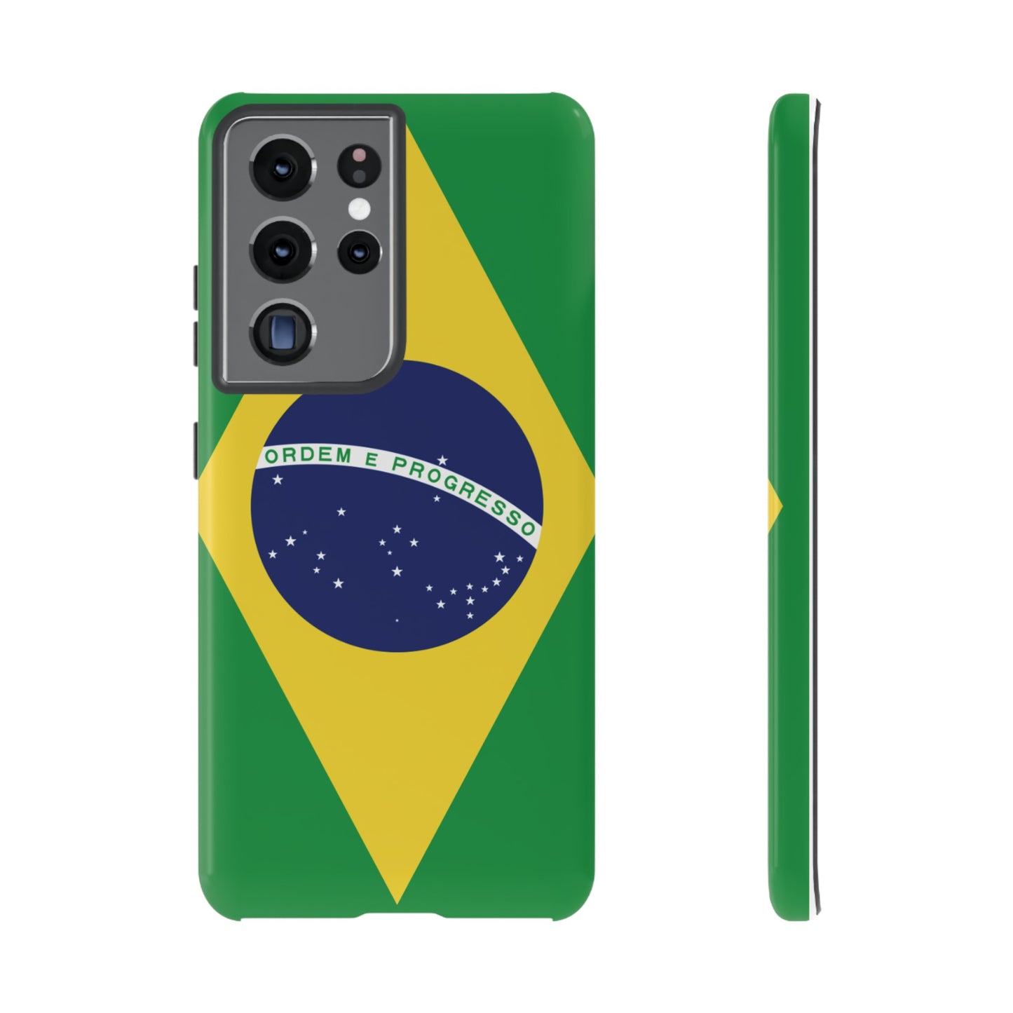 Brazil Flag Phone Case | iPhone 15 Plus/ Pro, 14, 13, 12| Google Pixel 7, Pro, 5| Samsung Galaxy S23 All Major Phone Models