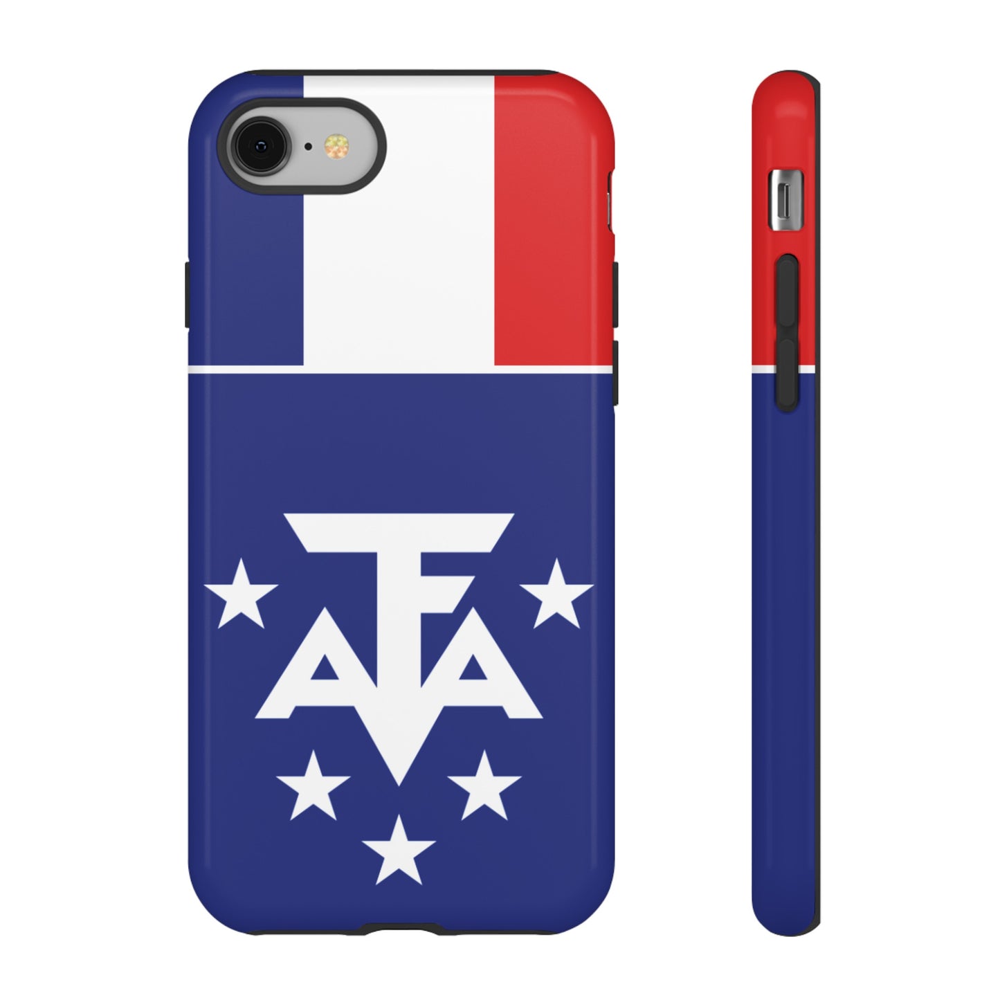 French Southern And Antarctic Lands Flag Phone Case | iPhone 15 Plus/ Pro, 14, 13, 12| Google Pixel 7, Pro, 5| Samsung Galaxy S23 All Major Phone Models