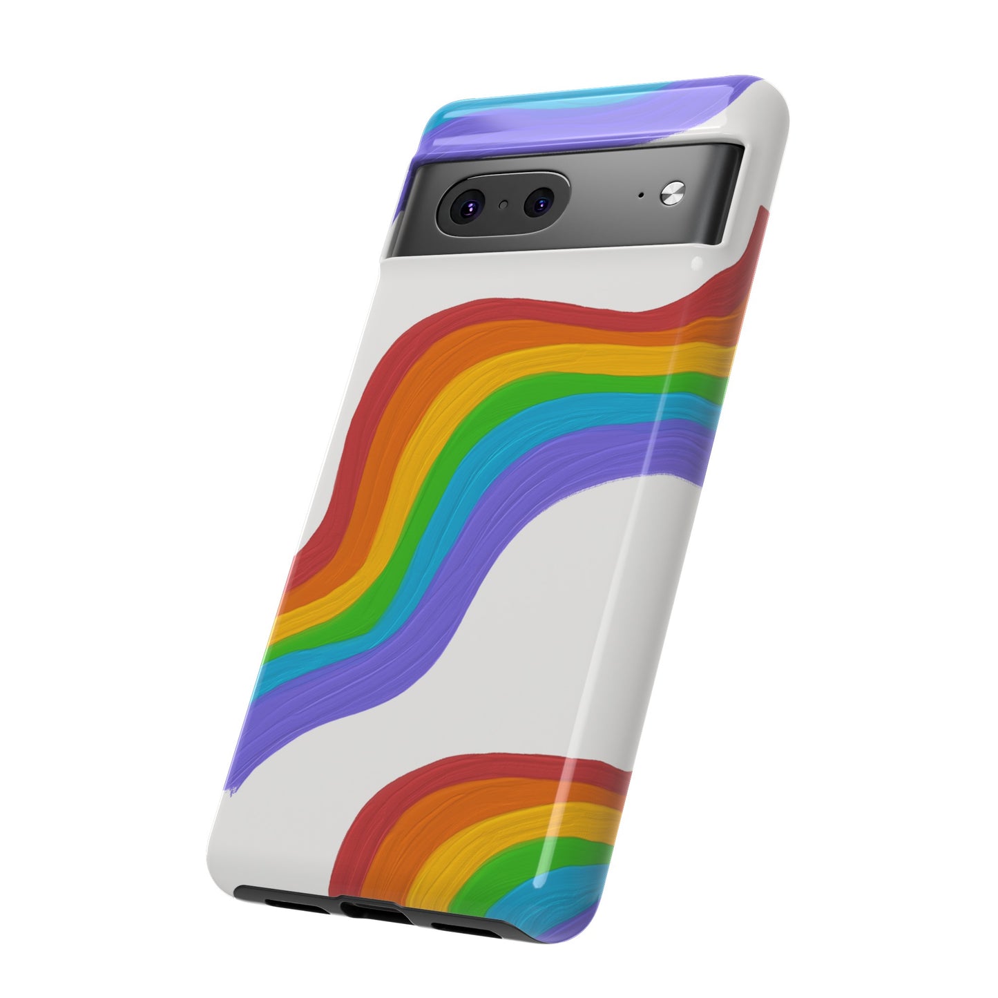 Rainbow Wallpaper Phone Case | iPhone 15 Plus/ Pro, 14, 13, 12| Google Pixel 7, Pro, 5| Samsung Galaxy S23 All Major Phone Models