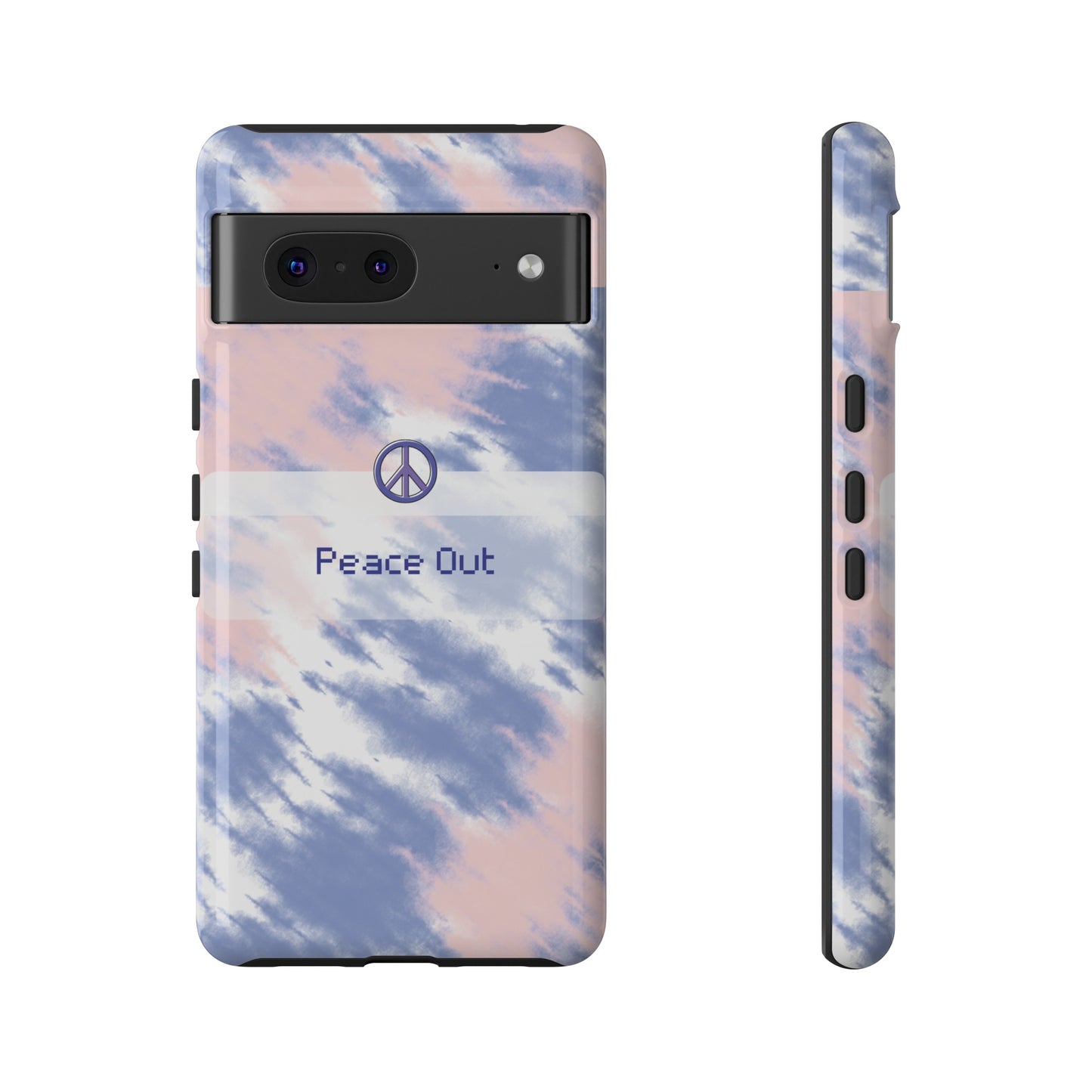 Peace Out Wallpaper Phone Case | iPhone 15 Plus/ Pro, 14, 13, 12| Google Pixel 7, Pro, 5| Samsung Galaxy S23 All Major Phone Models