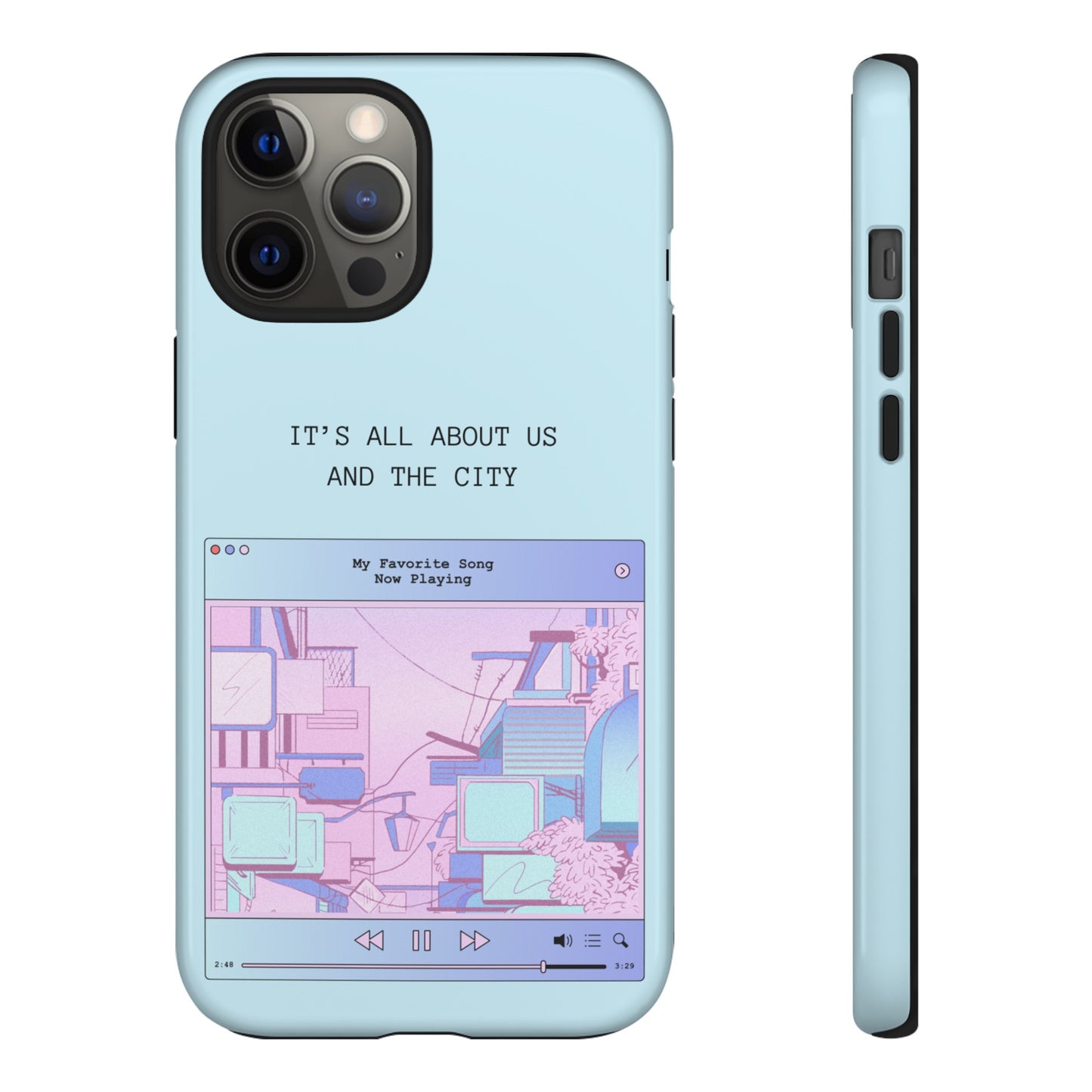 Us And The City Phone Case | iPhone 15 Plus/ Pro, 14, 13, 12| Google Pixel 7, Pro, 5| Samsung Galaxy S23 All Major Phone Models