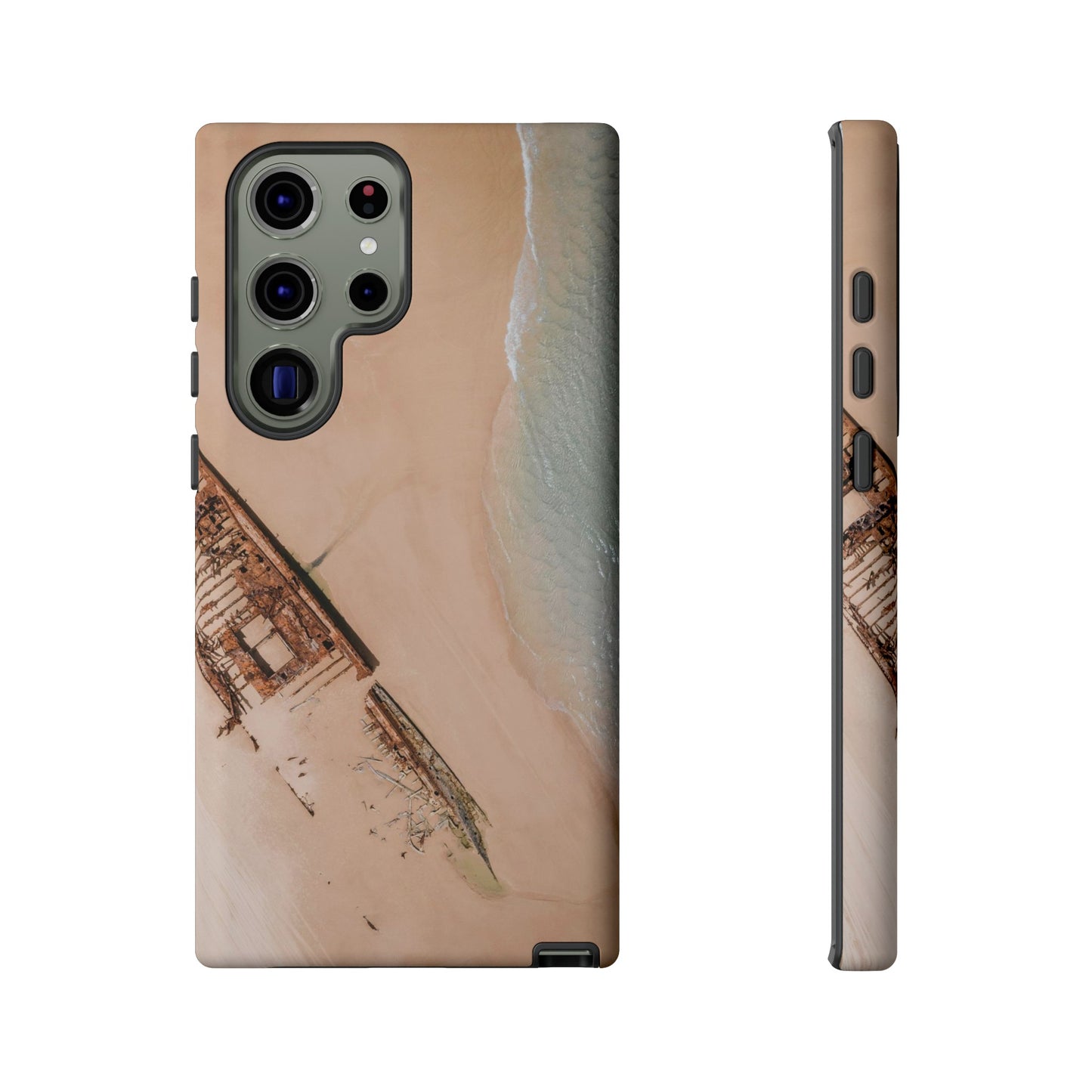 Fraser Island Shipwreck Wallpaper Phone Case | iPhone 15 Plus/ Pro, 14, 13, 12| Google Pixel 7, Pro, 5| Samsung Galaxy S23 All Major Phone Models