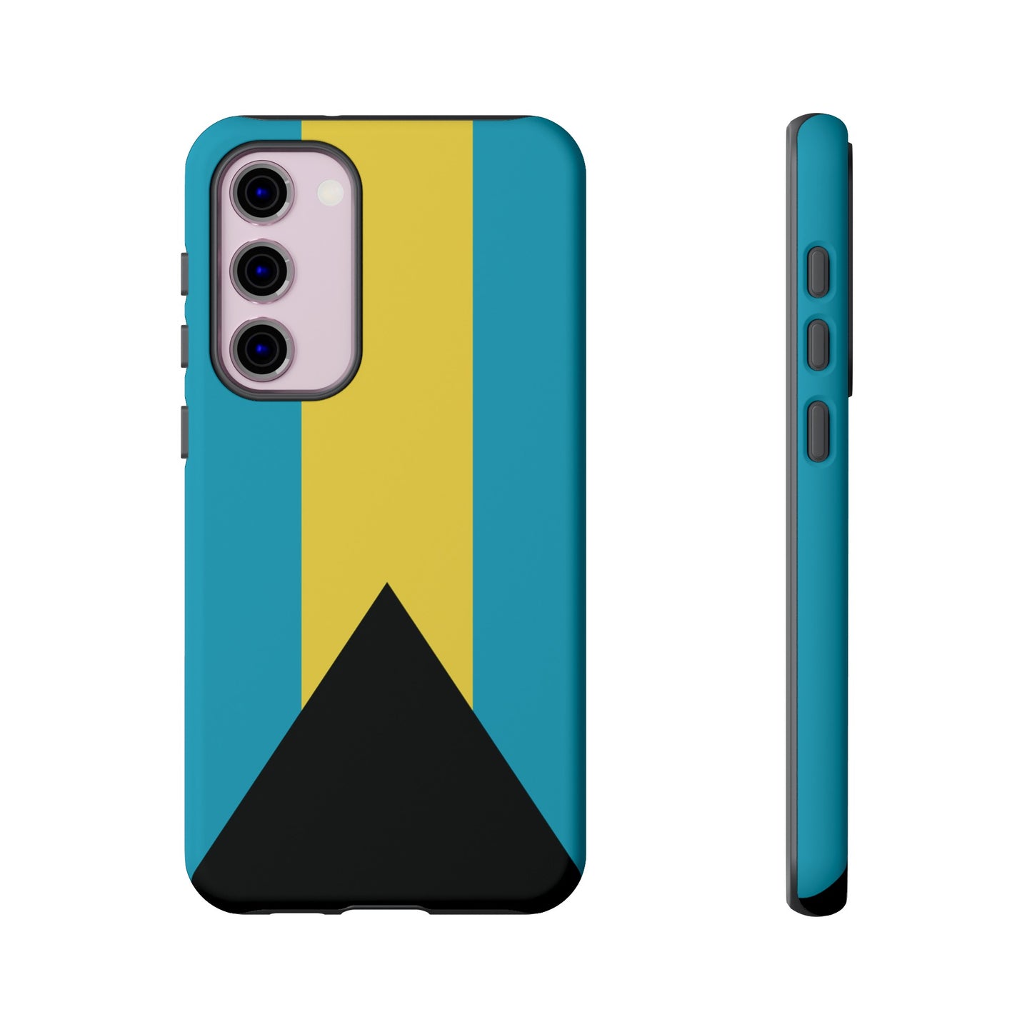 The Bahamas Flag Phone Case | iPhone 15 Plus/ Pro, 14, 13, 12| Google Pixel 7, Pro, 5| Samsung Galaxy S23 All Major Phone Models