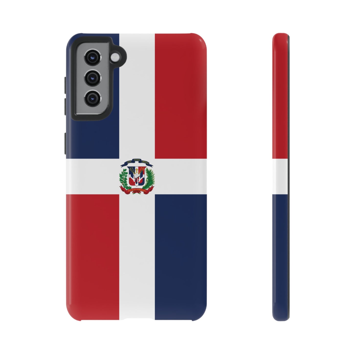 Dominican Republic Flag Phone Case | iPhone 15 Plus/ Pro, 14, 13, 12| Google Pixel 7, Pro, 5| Samsung Galaxy S23 All Major Phone Models