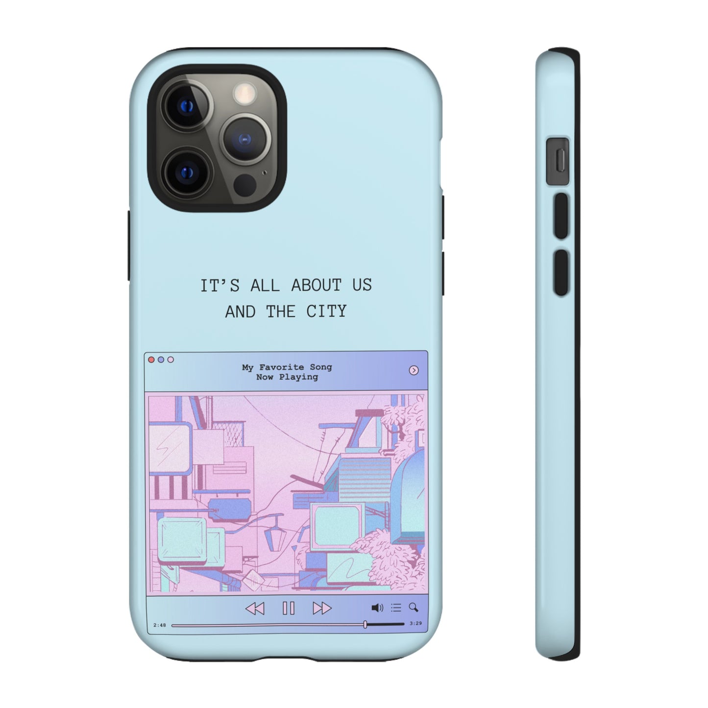 Us And The City Phone Case | iPhone 15 Plus/ Pro, 14, 13, 12| Google Pixel 7, Pro, 5| Samsung Galaxy S23 All Major Phone Models