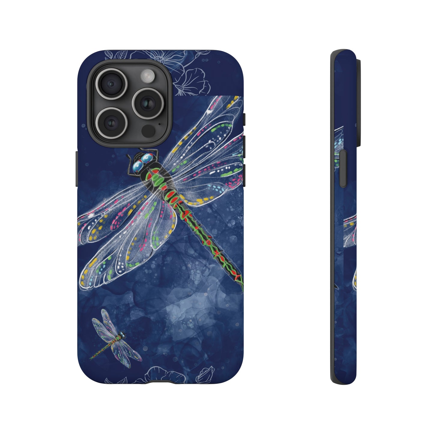 Dragonfly Wallpaper Phone Case | iPhone 15 Plus/ Pro, 14, 13, 12| Google Pixel 7, Pro, 5| Samsung Galaxy S23 All Major Phone Models