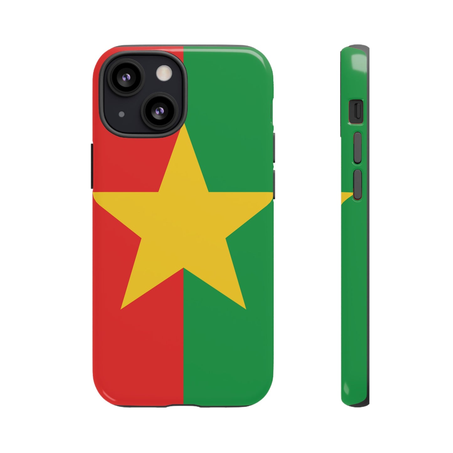 Burkina Faso Flag Phone Case | iPhone 15 Plus/ Pro, 14, 13, 12| Google Pixel 7, Pro, 5| Samsung Galaxy S23 All Major Phone Models