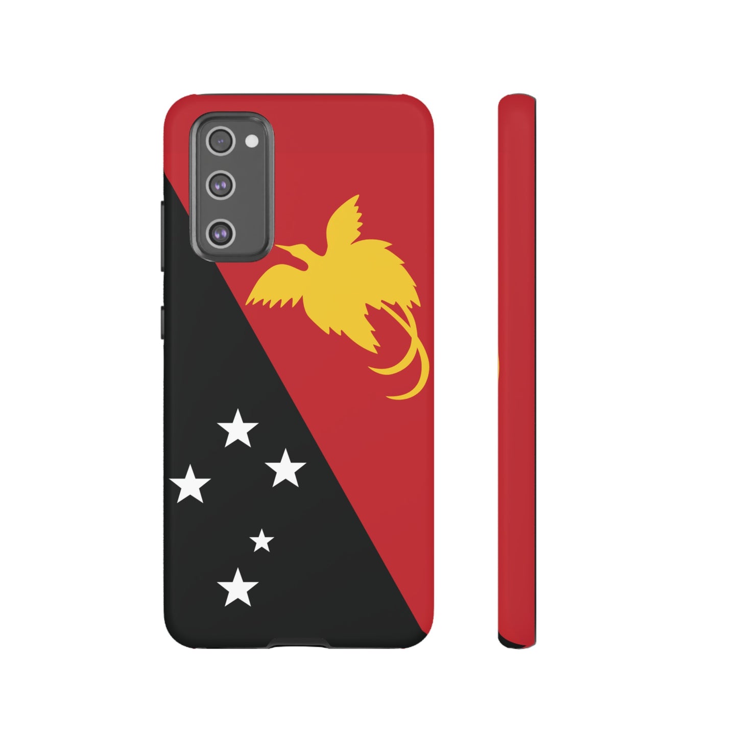 Papa New Guinea Flag Phone Case | iPhone 15 Plus/ Pro, 14, 13, 12| Google Pixel 7, Pro, 5| Samsung Galaxy S23 All Major Phone Models