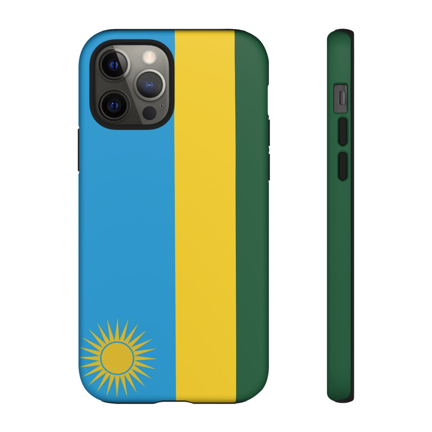 Rwanda Flag Phone Case | iPhone 15 Plus/ Pro, 14, 13, 12| Google Pixel 7, Pro, 5| Samsung Galaxy S23 All Major Phone Models