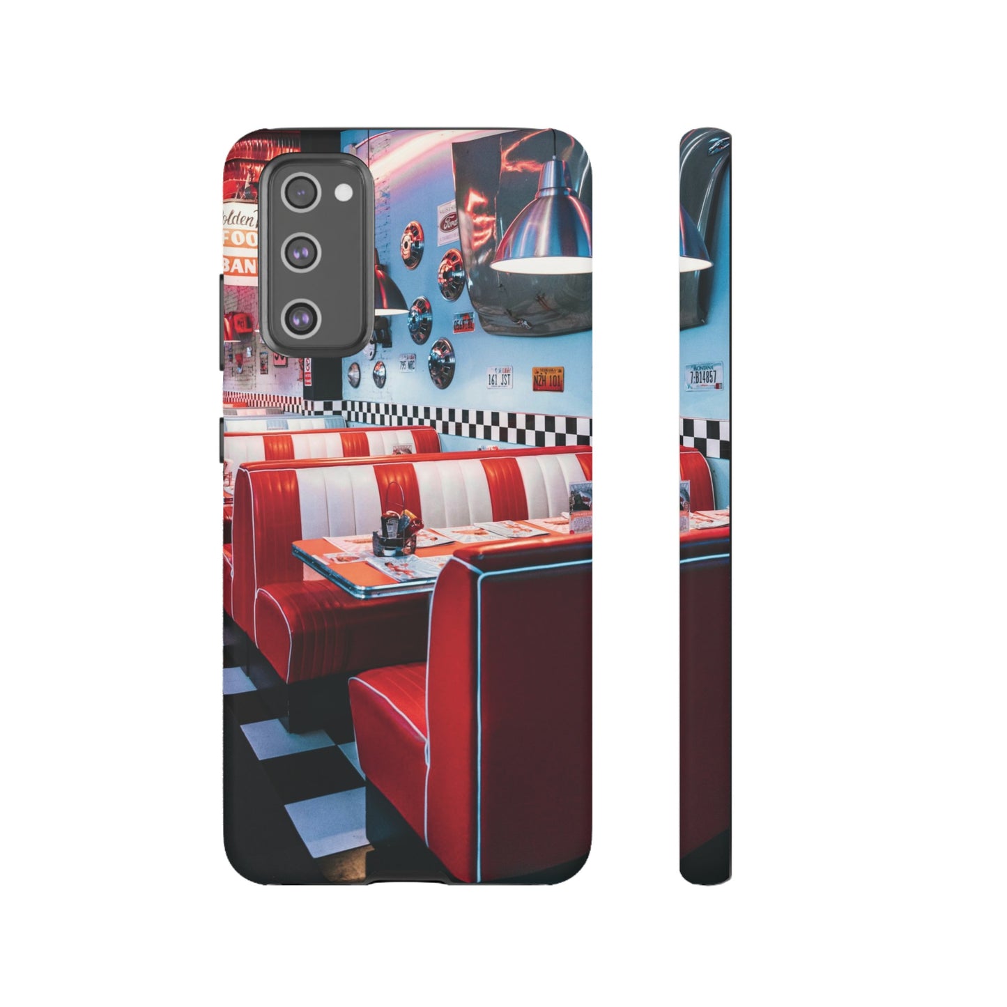 Diner Wallpaper Phone Case | iPhone 15 Plus/ Pro, 14, 13, 12| Google Pixel 7, Pro, 5| Samsung Galaxy S23 All Major Phone Models