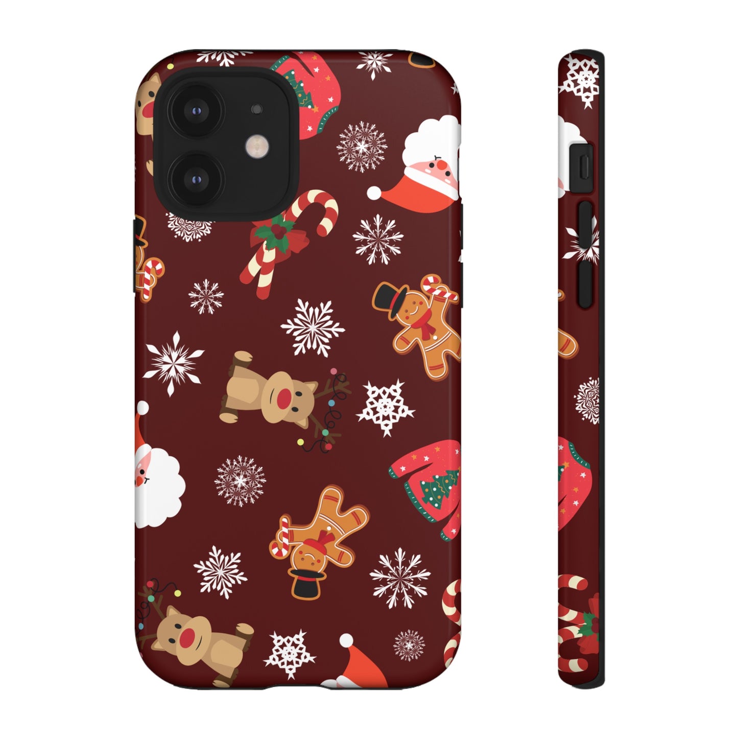 Festive Christmas Wallpaper Phone Case | iPhone 15 Plus/ Pro, 14, 13, 12| Google Pixel 7, Pro, 5| Samsung Galaxy S23 All Major Phone Models