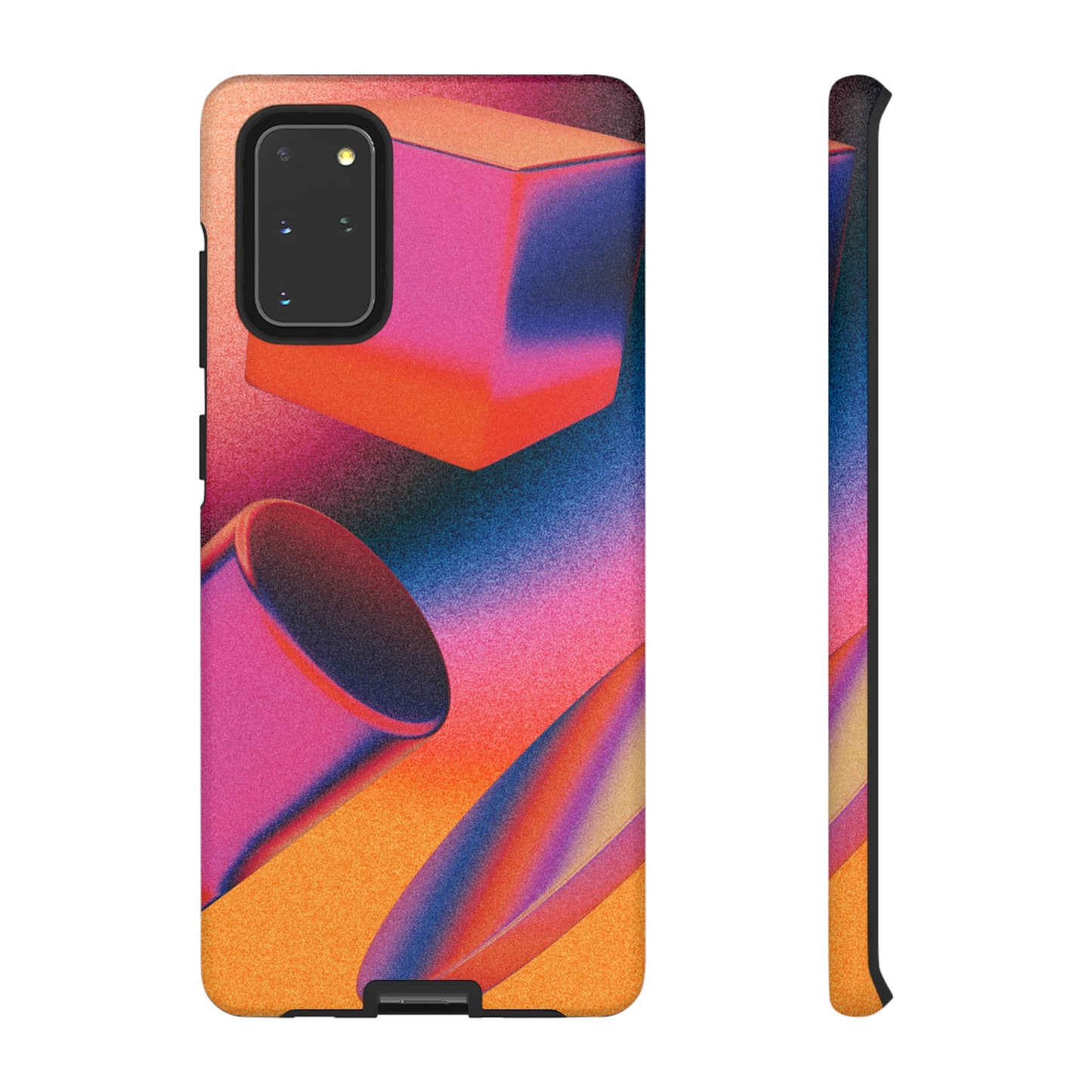 Floating Shapes Wallpaper Phone Case | iPhone 15 Plus/ Pro, 14, 13, 12| Google Pixel 7, Pro, 5| Samsung Galaxy S23 All Major Phone Models