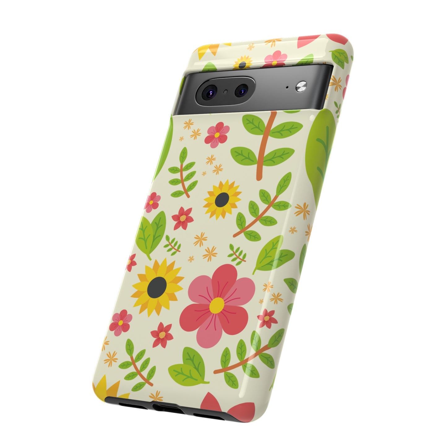 Botanical Flowers Phone Case | iPhone 15 Plus/ Pro, 14, 13, 12| Google Pixel 7, Pro, 5| Samsung Galaxy S23 All Major Phone Models