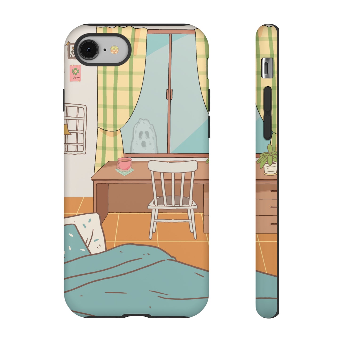 Ghost At The Window Wallpaper Phone Case | iPhone 15 Plus/ Pro, 14, 13, 12| Google Pixel 7, Pro, 5| Samsung Galaxy S23 All Major Phone Models