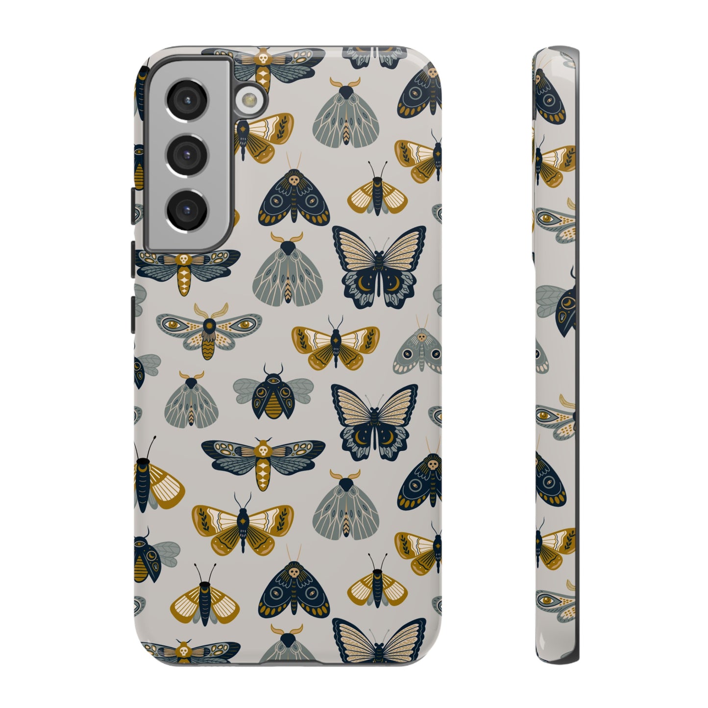 Butterfly and Moth Wallpaper Phone Case | iPhone 15 Plus/ Pro, 14, 13, 12| Google Pixel 7, Pro, 5| Samsung Galaxy S23 All Major Phone Models