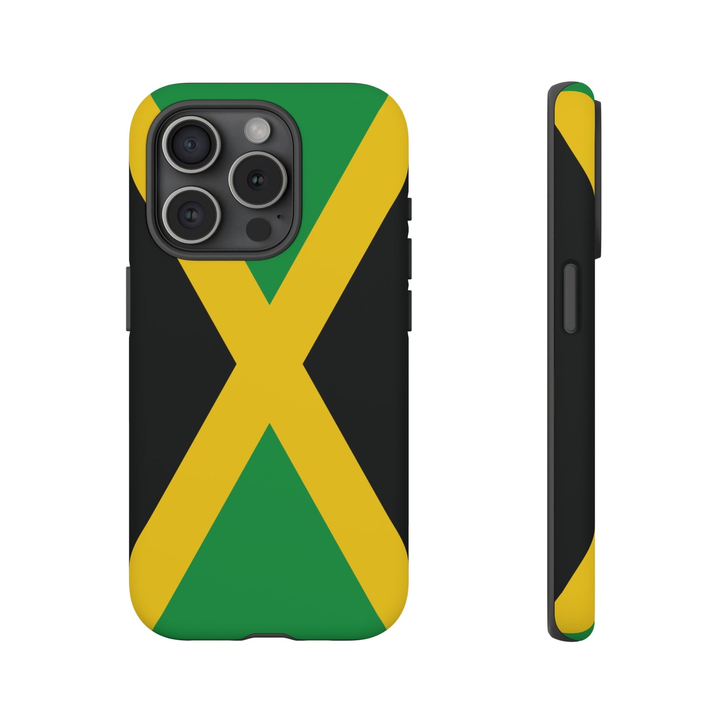 Jamaica Flag Phone Case | iPhone 15 Plus/ Pro, 14, 13, 12| Google Pixel 7, Pro, 5| Samsung Galaxy S23 All Major Phone Models