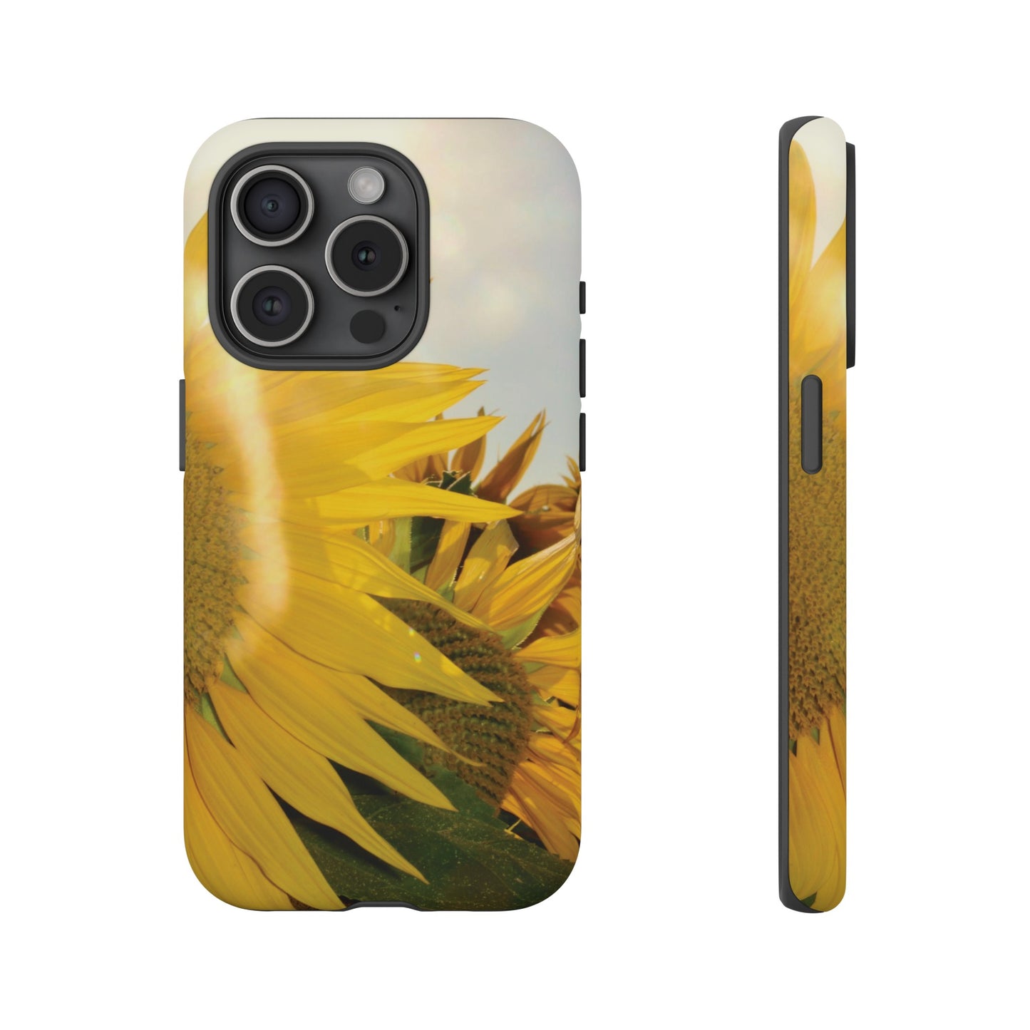 Bright Sunflower Wallpaper Phone Case | iPhone 15 Plus/ Pro, 14, 13, 12| Google Pixel 7, Pro, 5| Samsung Galaxy S23 All Major Phone Models