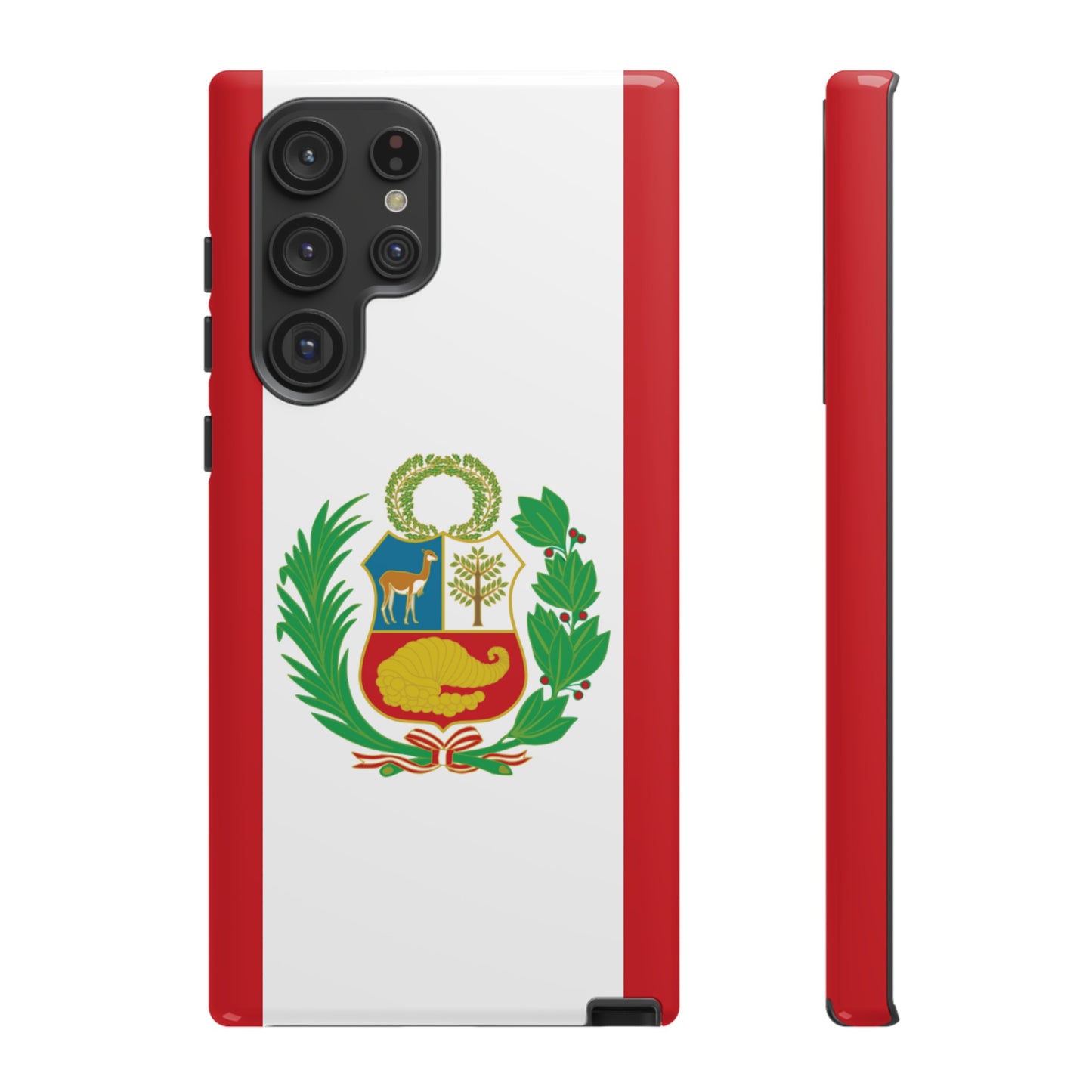 Peru Flag Phone Case | iPhone 15 Plus/ Pro, 14, 13, 12| Google Pixel 7, Pro, 5| Samsung Galaxy S23 All Major Phone Models