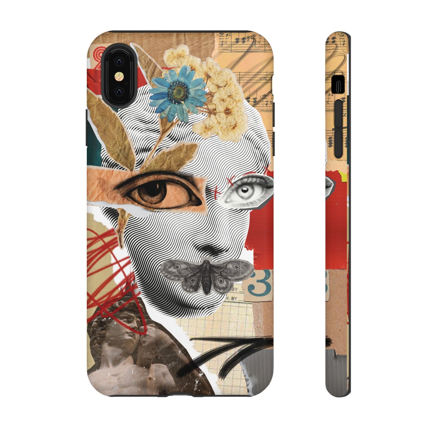 Woman Collage Wallpaper Phone Case | iPhone 15 Plus/ Pro, 14, 13, 12| Google Pixel 7, Pro, 5| Samsung Galaxy S23 All Major Phone Models