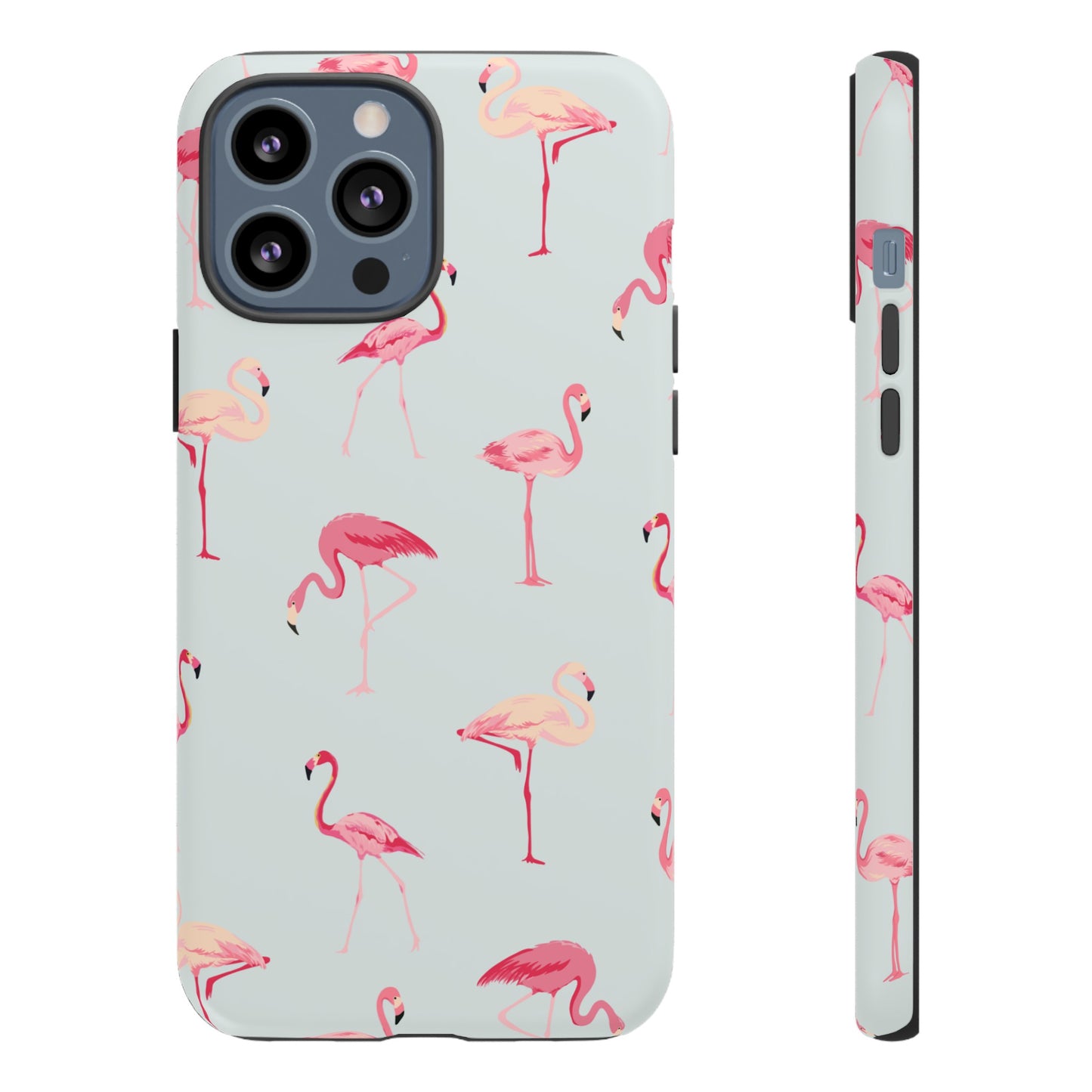 Flamingo Wallpaper Phone Case | iPhone 15 Plus/ Pro, 14, 13, 12| Google Pixel 7, Pro, 5| Samsung Galaxy S23 All Major Phone Models