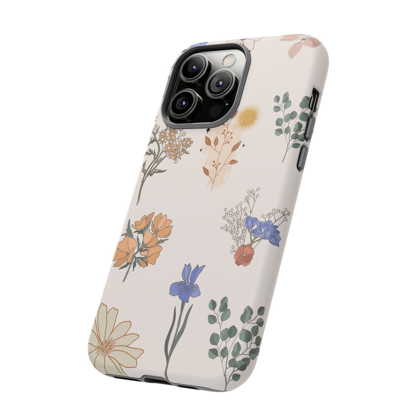 Floral Collage Phone Case | iPhone 15 Plus/ Pro, 14, 13, 12| Google Pixel 7, Pro, 5| Samsung Galaxy S23 All Major Phone Models