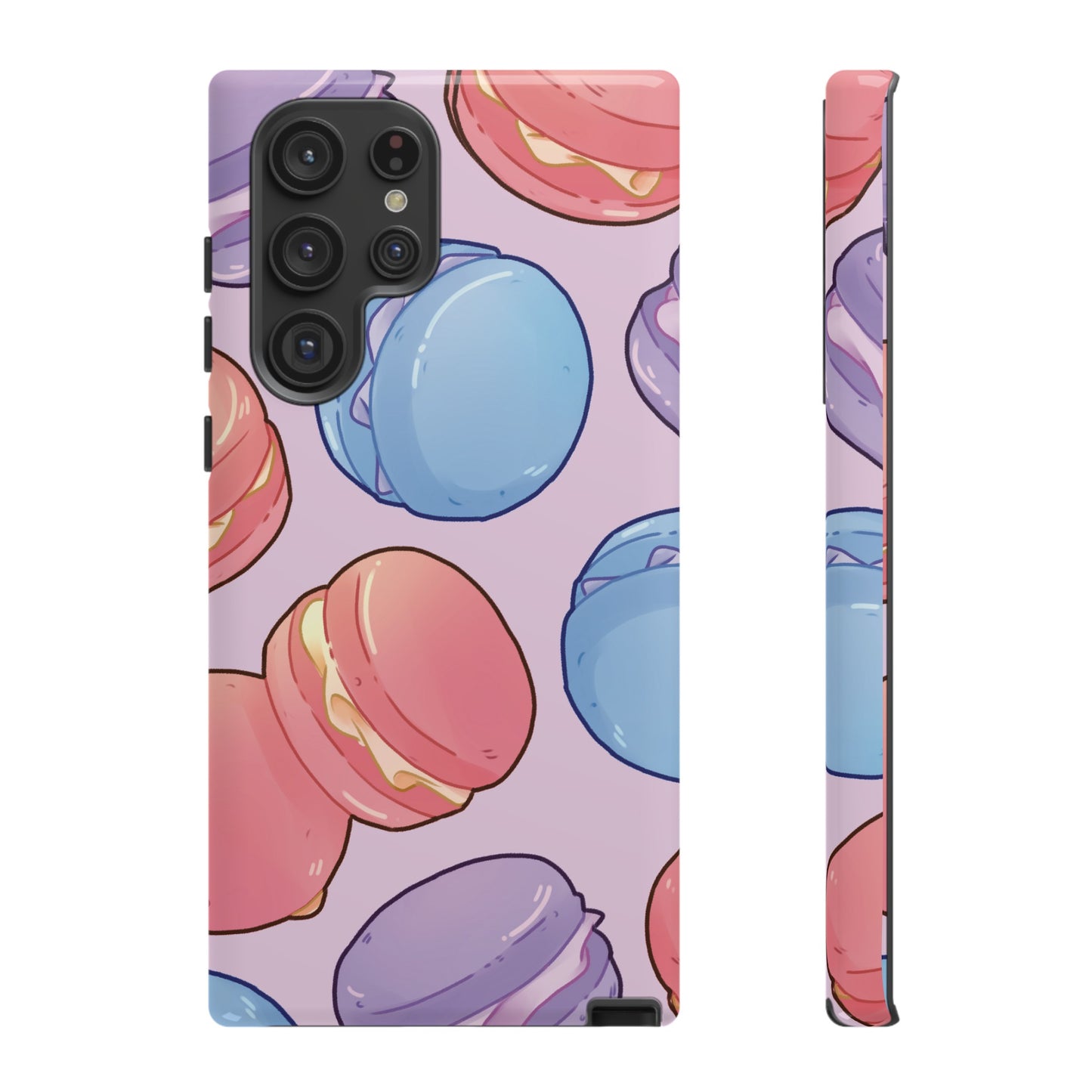 Macaron Wallpaper Phone Case | iPhone 15 Plus/ Pro, 14, 13, 12| Google Pixel 7, Pro, 5| Samsung Galaxy S23 All Major Phone Models