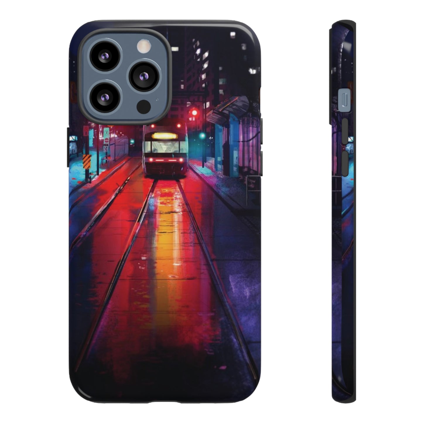 Night Train Wallpaper Phone Case | iPhone 15 Plus/ Pro, 14, 13, 12| Google Pixel 7, Pro, 5| Samsung Galaxy S23 All Major Phone Models