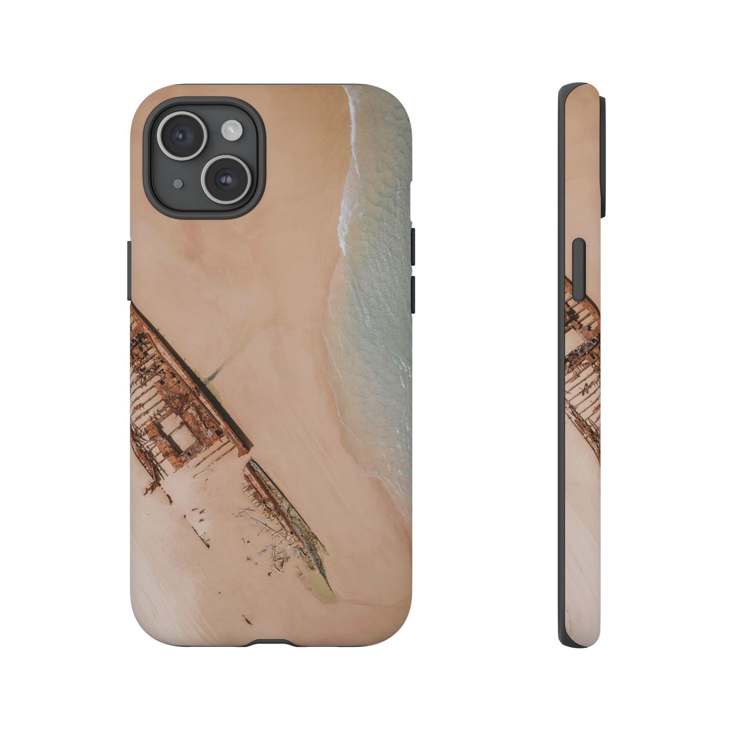 Fraser Island Shipwreck Wallpaper Phone Case | iPhone 15 Plus/ Pro, 14, 13, 12| Google Pixel 7, Pro, 5| Samsung Galaxy S23 All Major Phone Models