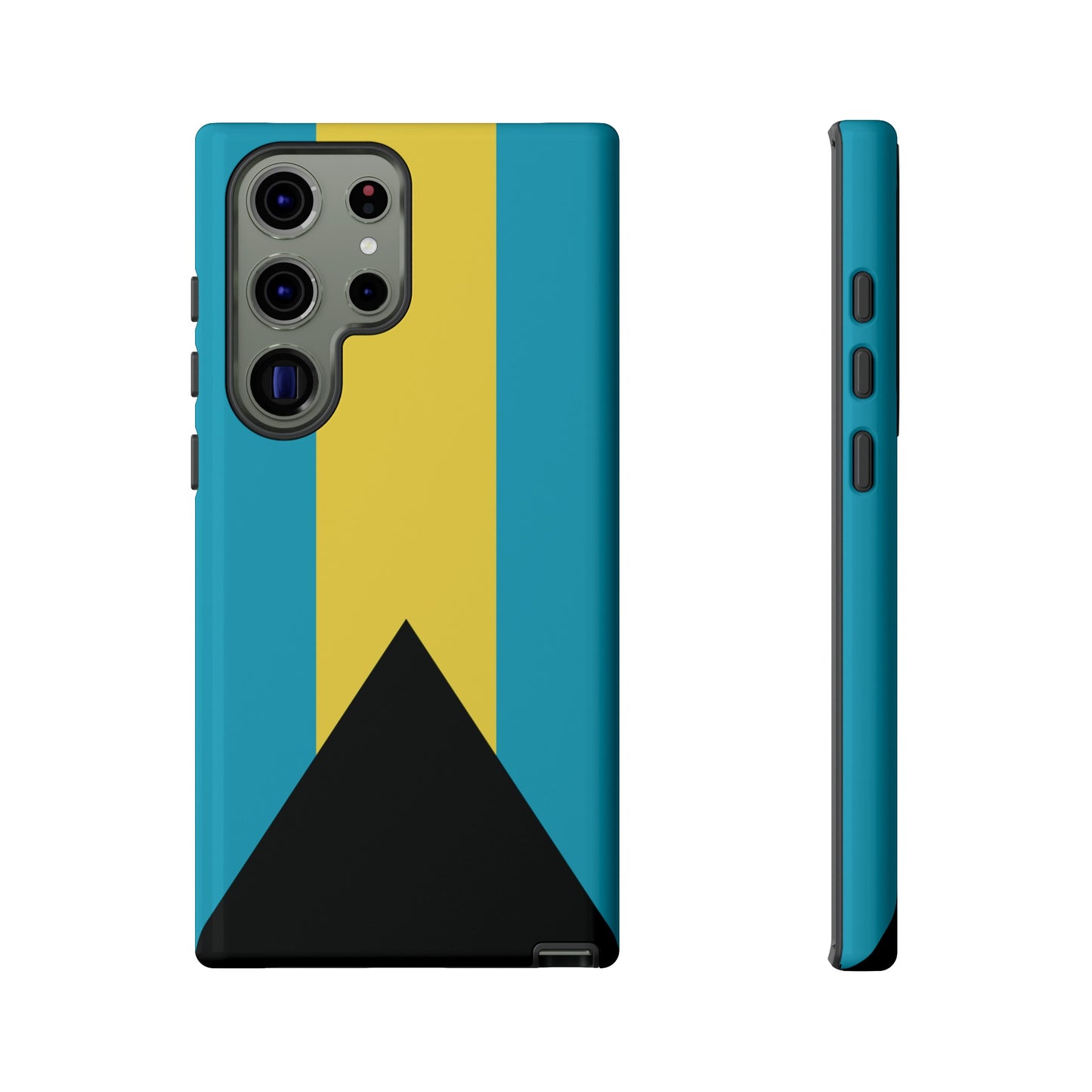 The Bahamas Flag Phone Case | iPhone 15 Plus/ Pro, 14, 13, 12| Google Pixel 7, Pro, 5| Samsung Galaxy S23 All Major Phone Models