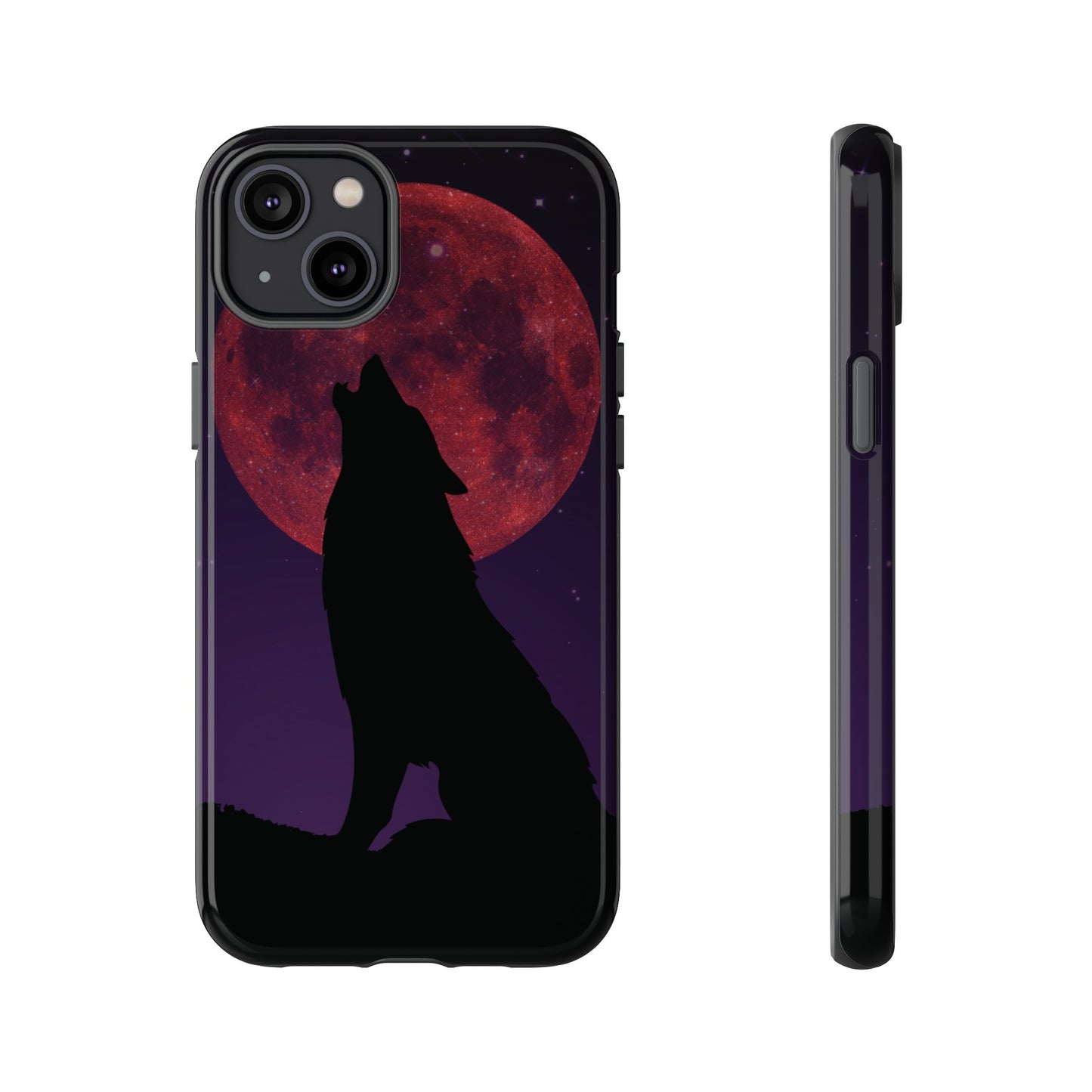 Wolf Wallpaper Phone Case | iPhone 15 Plus/ Pro, 14, 13, 12| Google Pixel 7, Pro, 5| Samsung Galaxy S23 All Major Phone Models