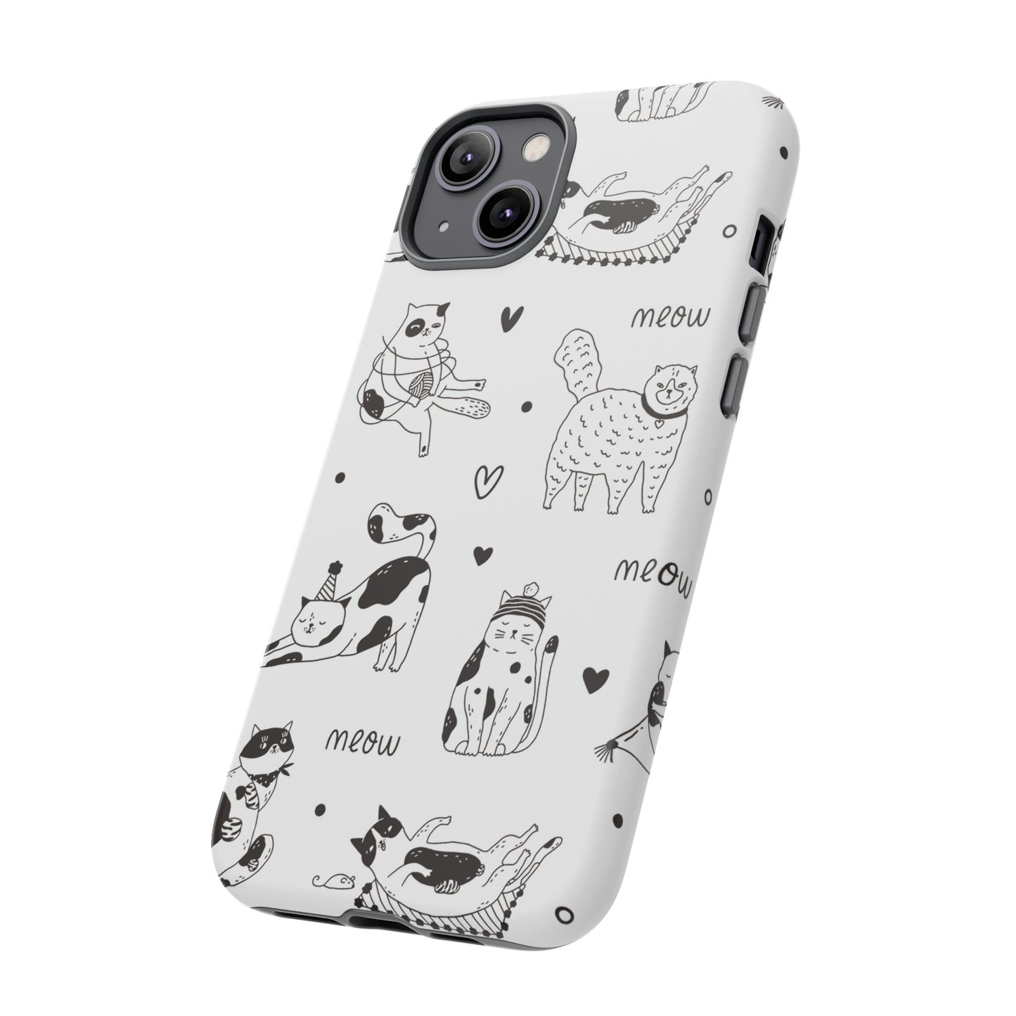 Cat Playtime Phone Case | iPhone 15 Plus/ Pro, 14, 13, 12| Google Pixel 7, Pro, 5| Samsung Galaxy S23 All Major Phone Models