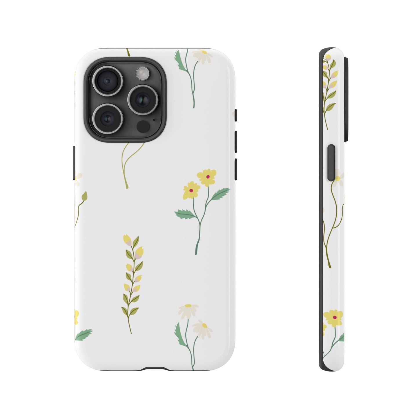 Delicate Floral Wallpaper Phone Case | iPhone 15 Plus/ Pro, 14, 13, 12| Google Pixel 7, Pro, 5| Samsung Galaxy S23 All Major Phone Models