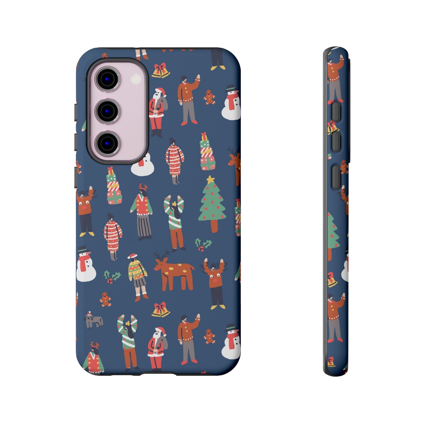 Christmas Party Wallpaper Phone Case | iPhone 15 Plus/ Pro, 14, 13, 12| Google Pixel 7, Pro, 5| Samsung Galaxy S23 All Major Phone Models