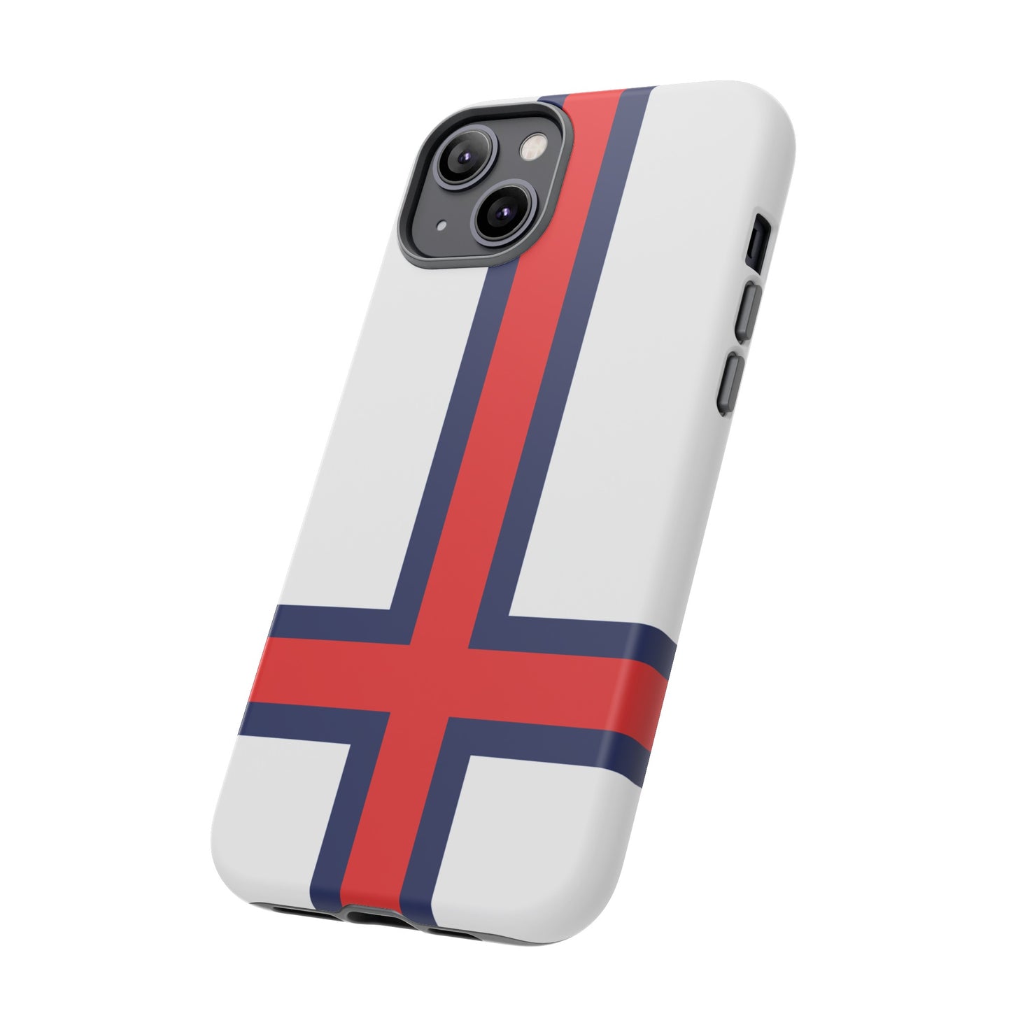 Faroe Island Denmark Flag Phone Case | iPhone 15 Plus/ Pro, 14, 13, 12| Google Pixel 7, Pro, 5| Samsung Galaxy S23 All Major Phone Models