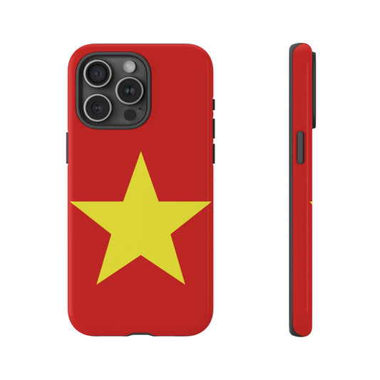 Vietnam Flag Phone Case | iPhone 15 Plus/ Pro, 14, 13, 12| Google Pixel 7, Pro, 5| Samsung Galaxy S23 All Major Phone Models