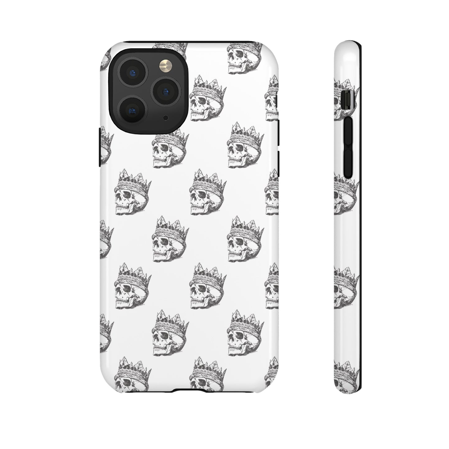 Skull Wallpaper Phone Case | iPhone 15 Plus/ Pro, 14, 13, 12| Google Pixel 7, Pro, 5| Samsung Galaxy S23 All Major Phone Models