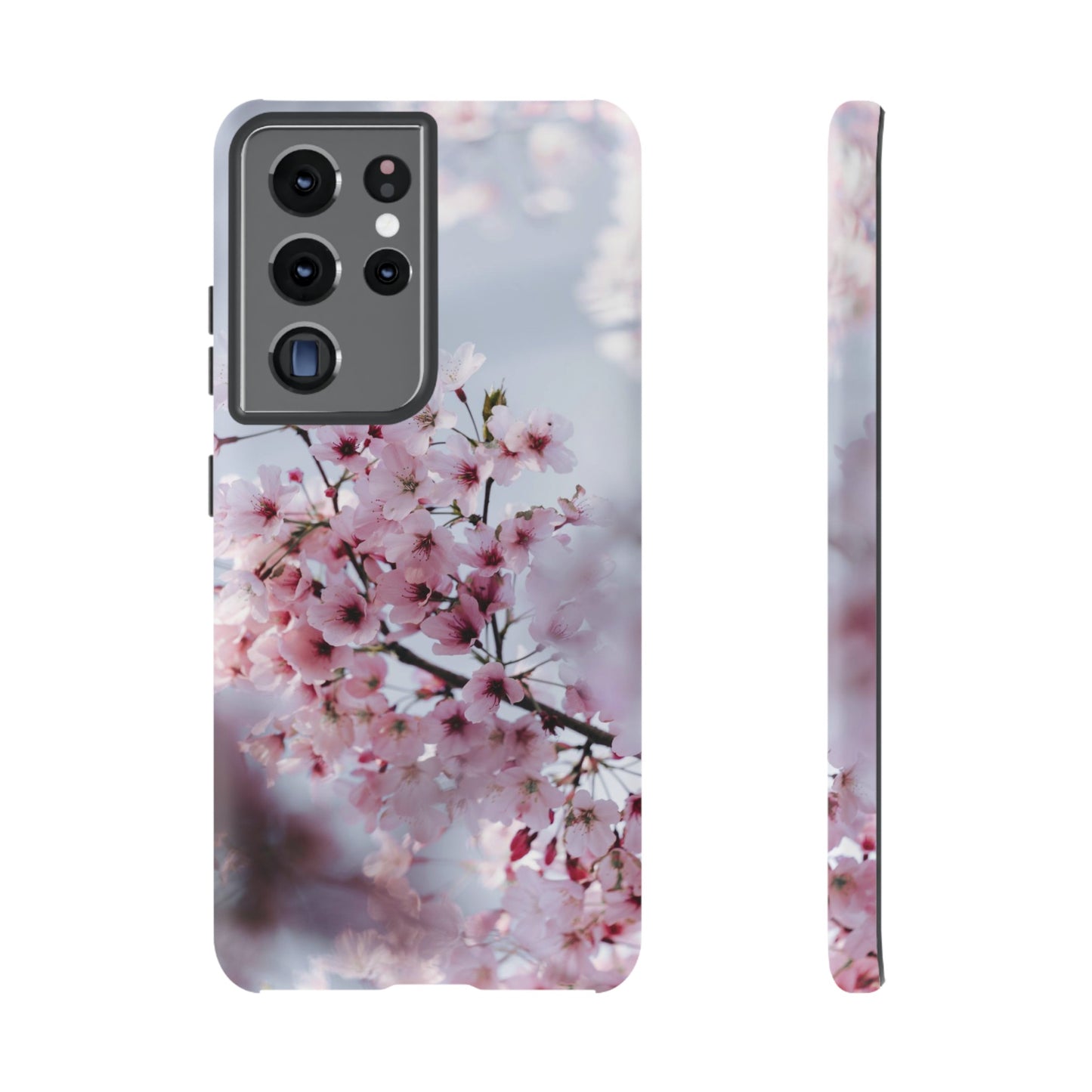 Pink Blossom Wallpaper Phone Case | iPhone 15 Plus/ Pro, 14, 13, 12| Google Pixel 7, Pro, 5| Samsung Galaxy S23 All Major Phone Models