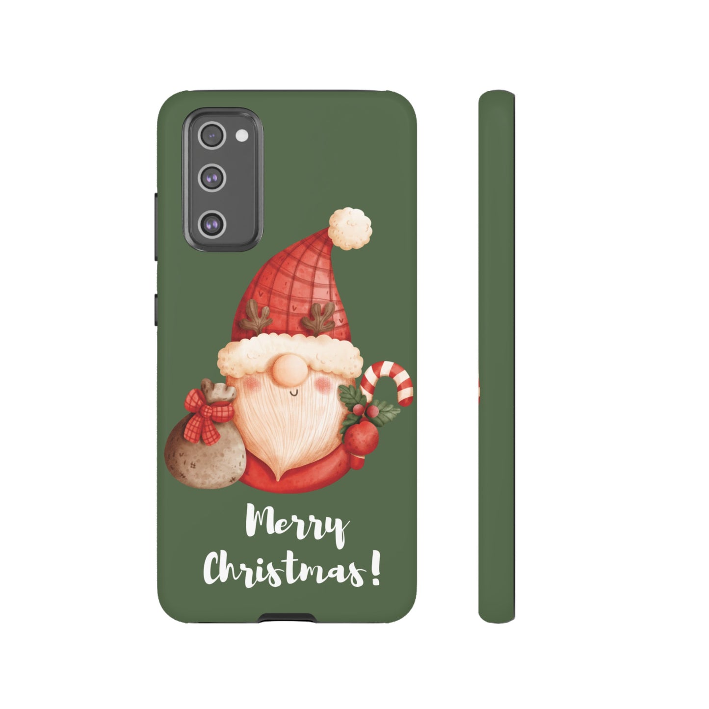 Cute Merry Christmas Wallpaper Phone Case | iPhone 15 Plus/ Pro, 14, 13, 12| Google Pixel 7, Pro, 5| Samsung Galaxy S23 All Major Phone Models