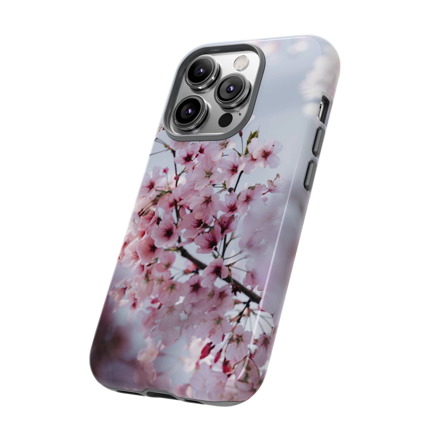 Pink Blossom Wallpaper Phone Case | iPhone 15 Plus/ Pro, 14, 13, 12| Google Pixel 7, Pro, 5| Samsung Galaxy S23 All Major Phone Models